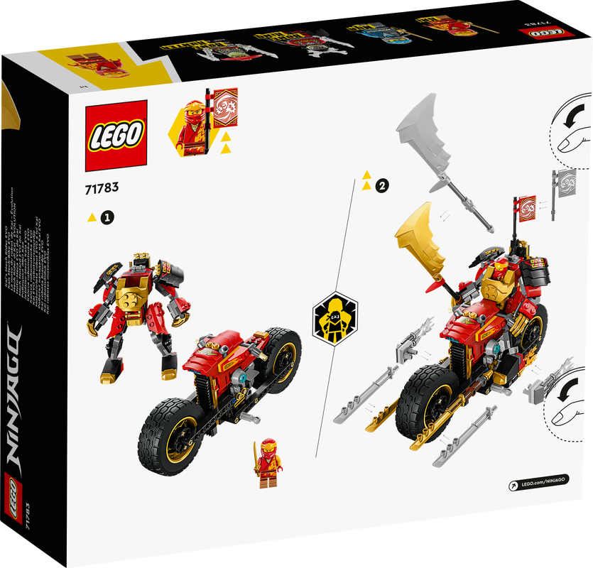 LEGO 71783 NINJAGO Kai’S Mech Rider Evo