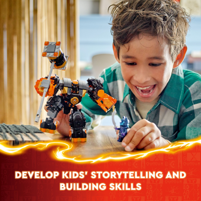 LEGO 71806 NINJAGO Cole's Elemental Earth Mech