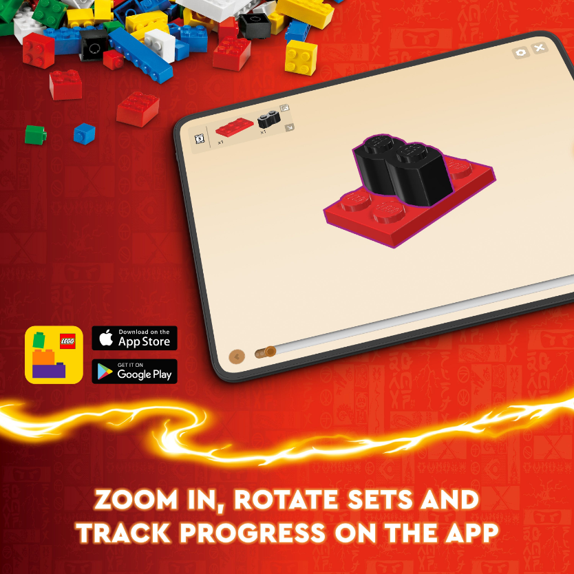 LEGO 71806 NINJAGO Cole's Elemental Earth Mech