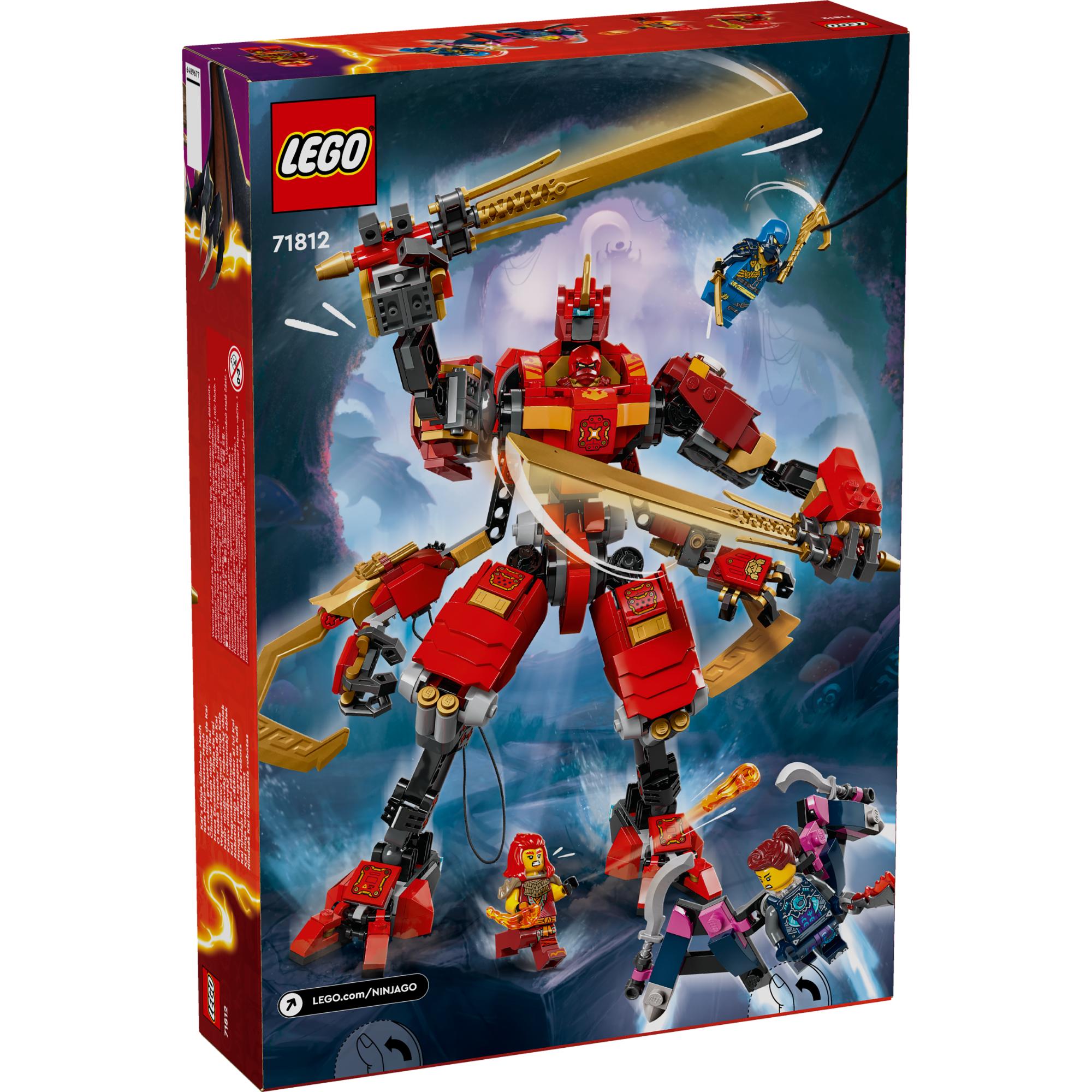 LEGO 71812 NINJAGO Kai's Ninja Climber Mech – Toyworld Australia