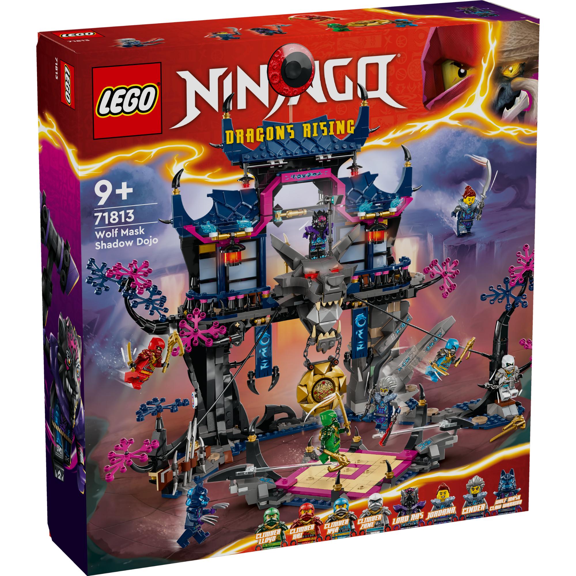 LEGO 71813 NINJAGO Wolf Mask Shadow Dojo