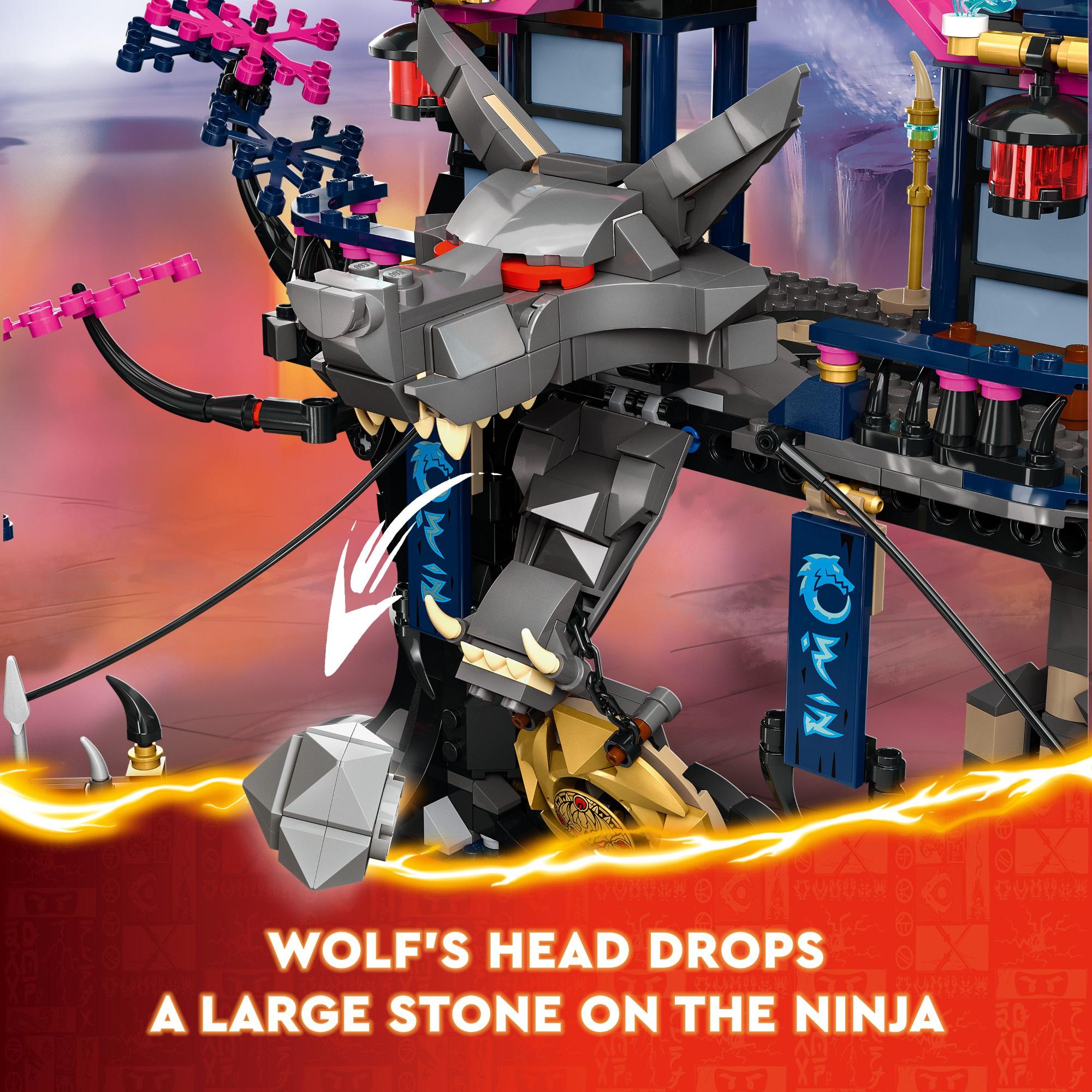LEGO 71813 NINJAGO Wolf Mask Shadow Dojo