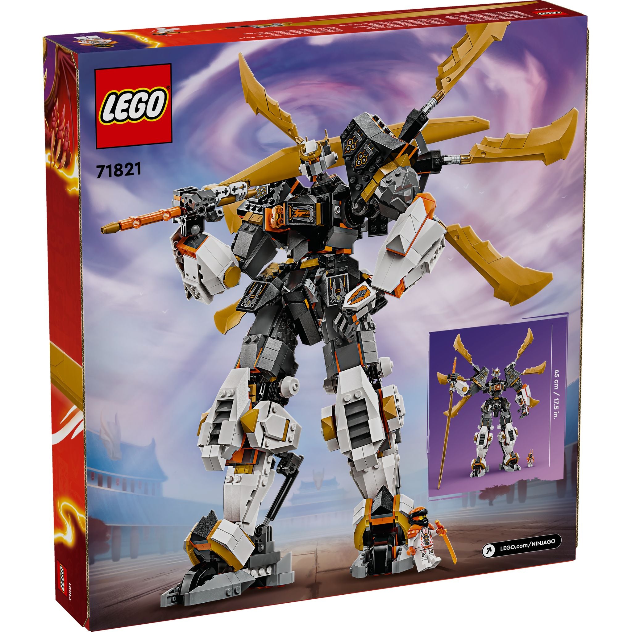 LEGO 71821 NINJAGO Cole's Titan Dragon Mech