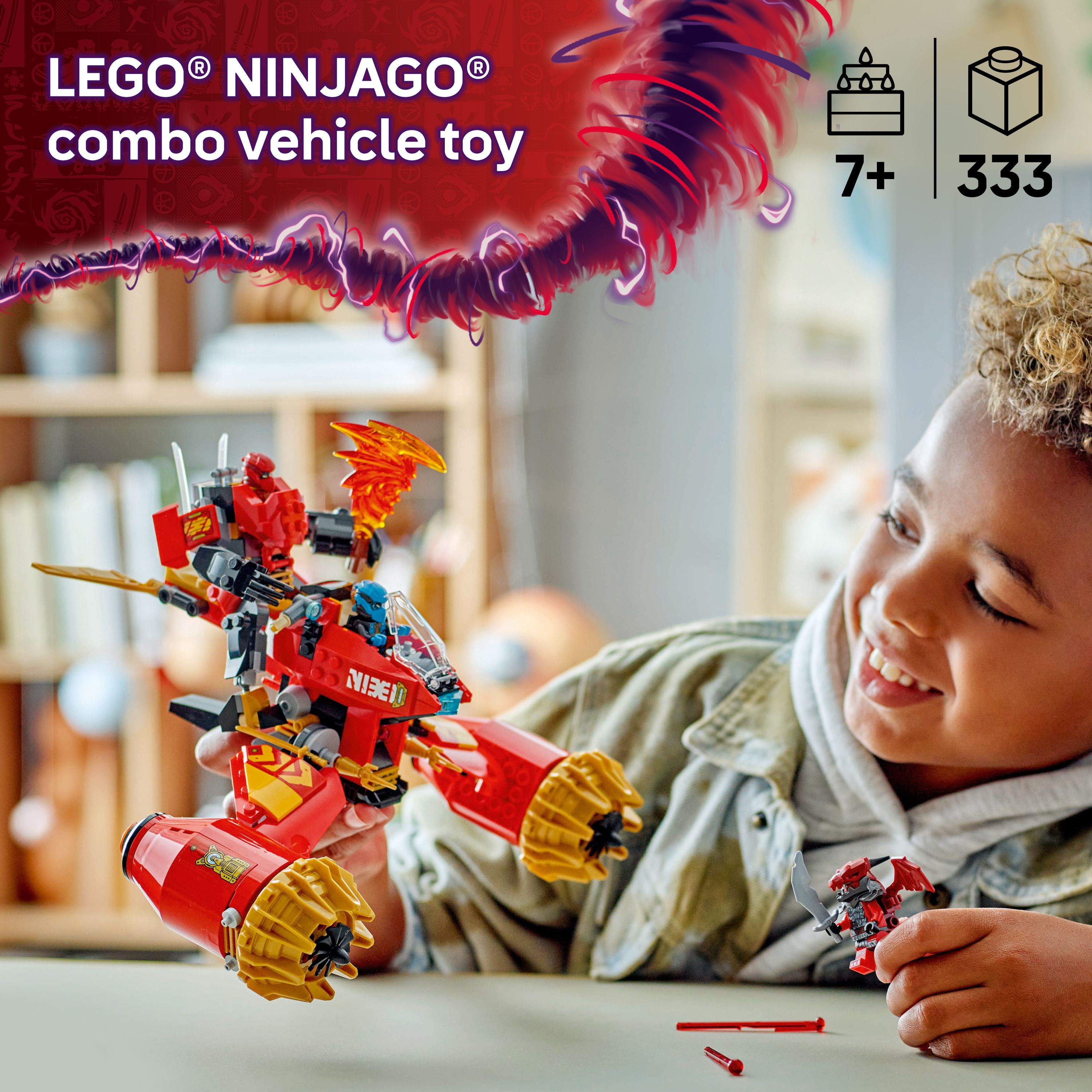 LEGO 71830 NINJAGO Kai's Mech Storm Rider