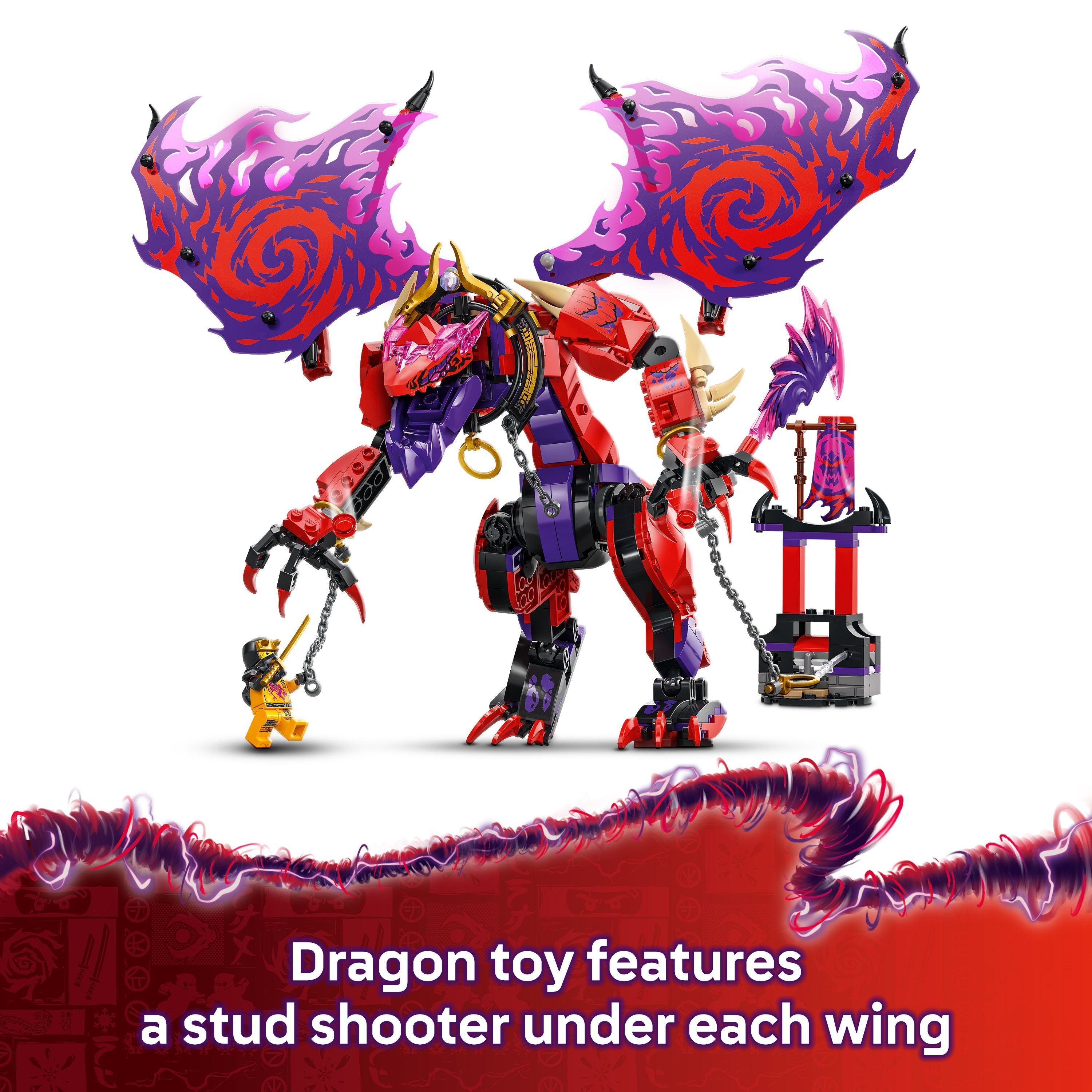 LEGO 71832 NINJAGO Thunderfang Dragon Of Chaos – Toyworld Australia