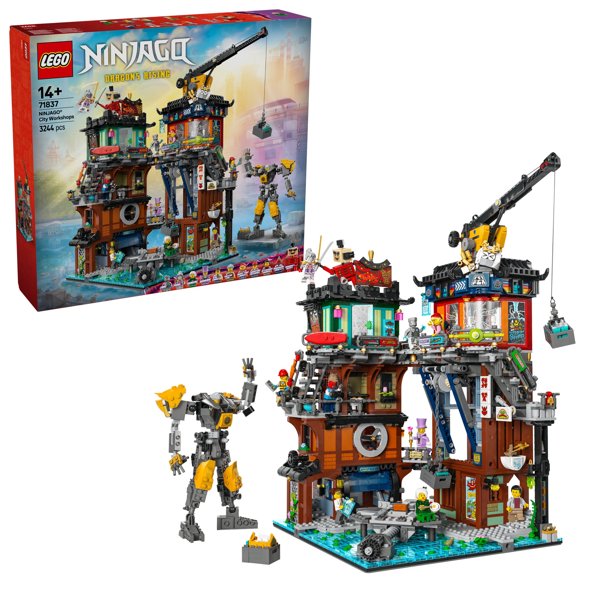 LEGO 71837 NINJAGO City Workshops