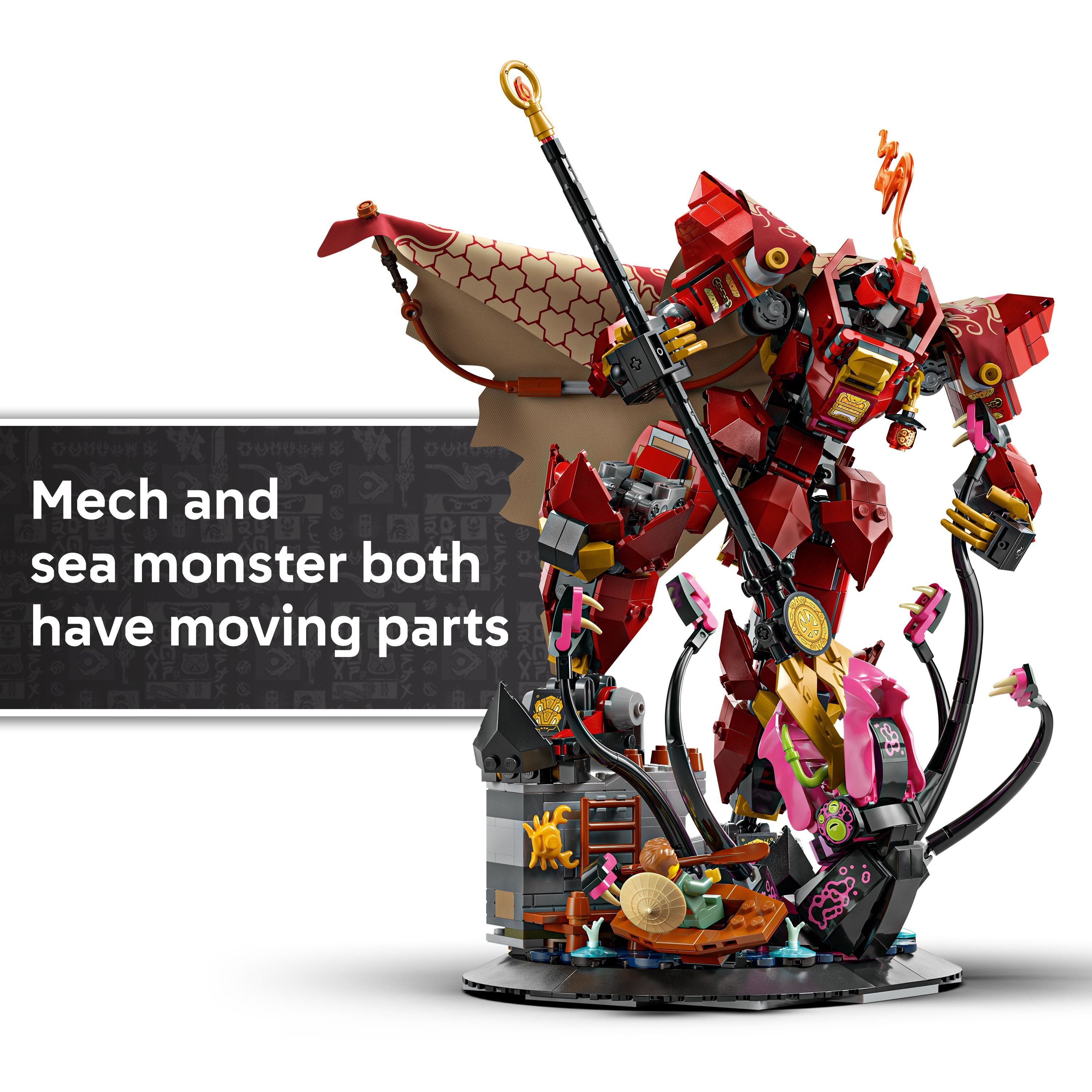 LEGO 71846 NINJAGO The Fire Knight Mech – Toyworld Australia
