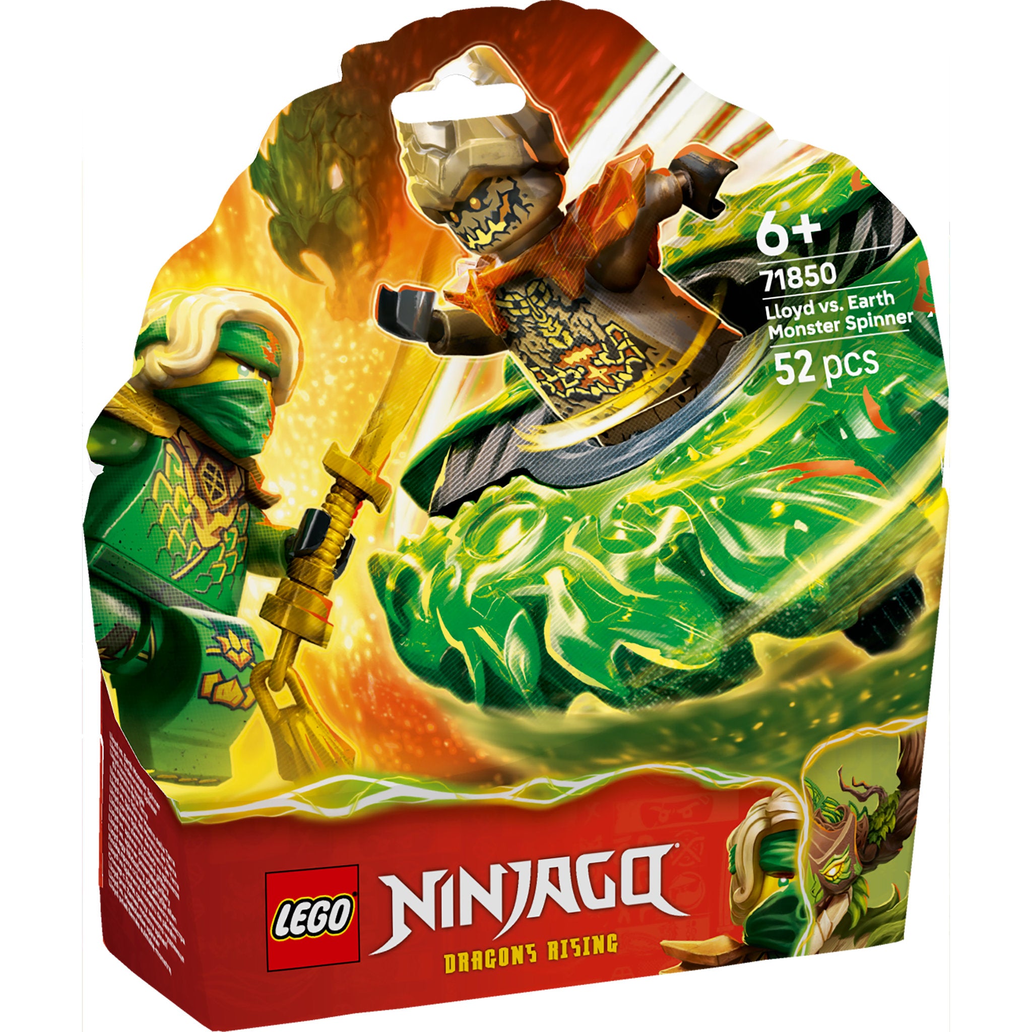 LEGO 71850 NINJAGO Lloyd vs. Earth Monster Spinner