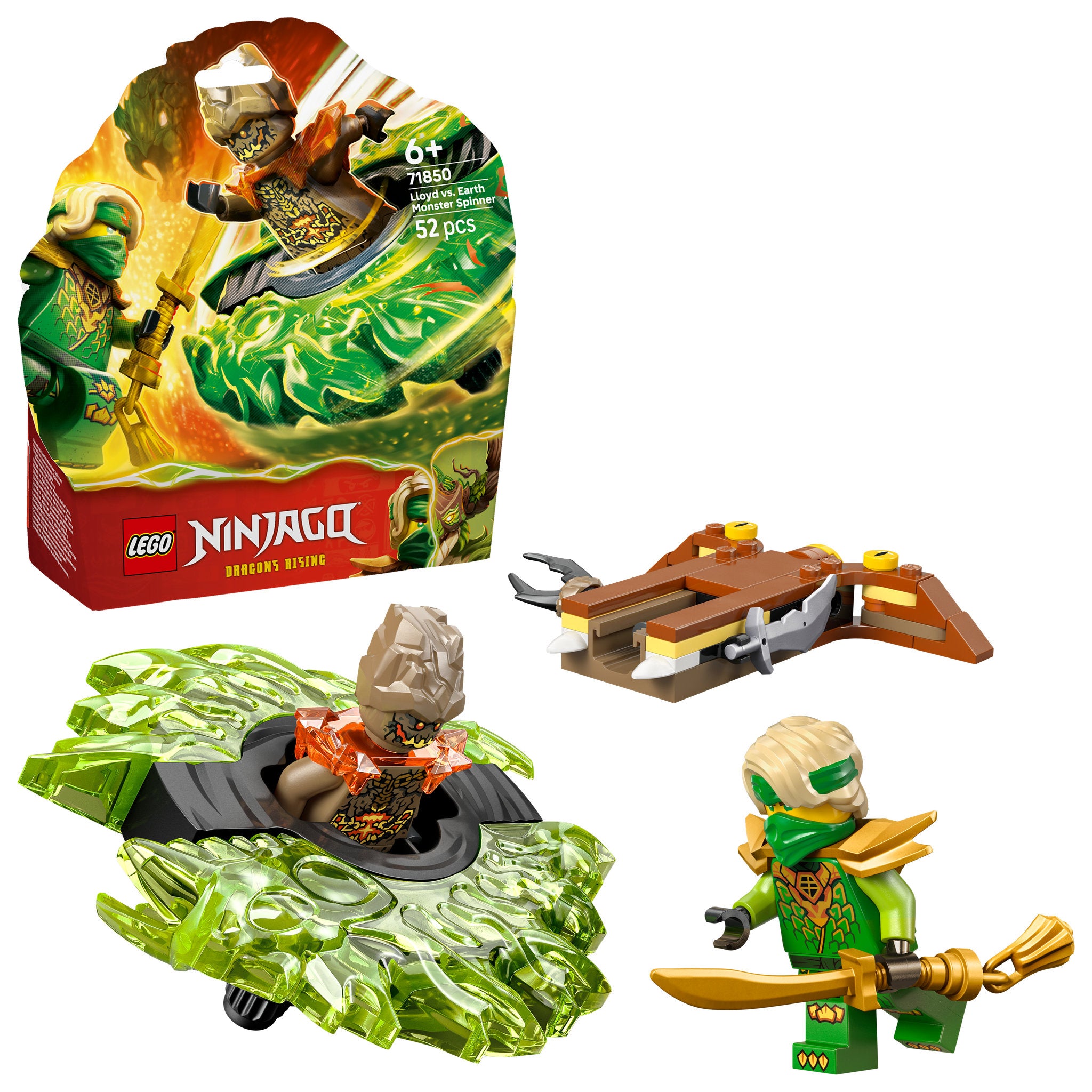 LEGO 71850 NINJAGO Lloyd vs. Earth Monster Spinner
