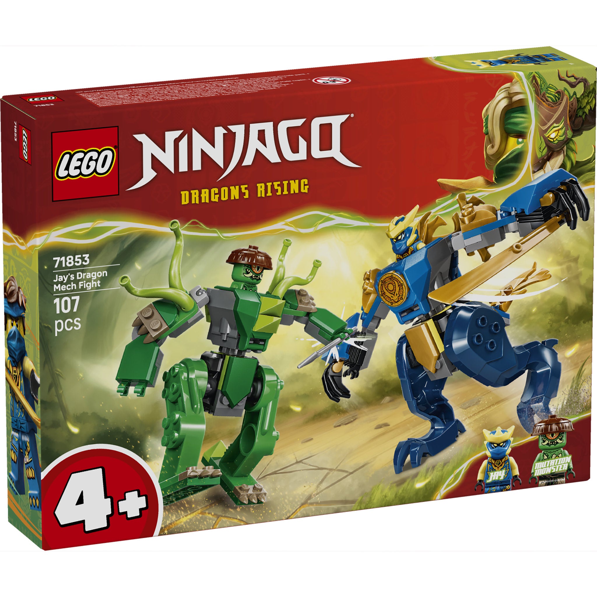 LEGO 71853 NINJAGO Jay's Dragon Mech Fight