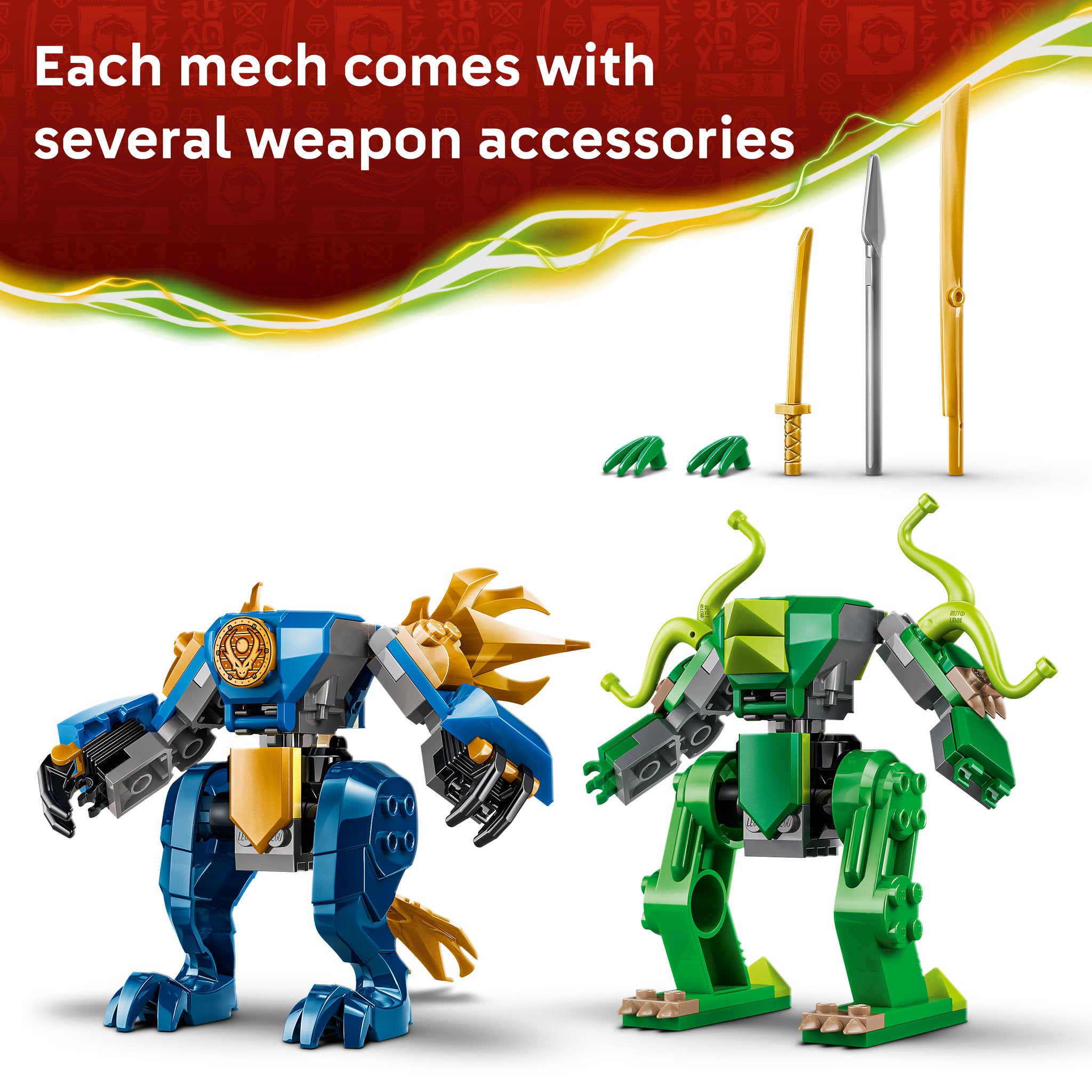 LEGO 71853 NINJAGO Jay's Dragon Mech Fight
