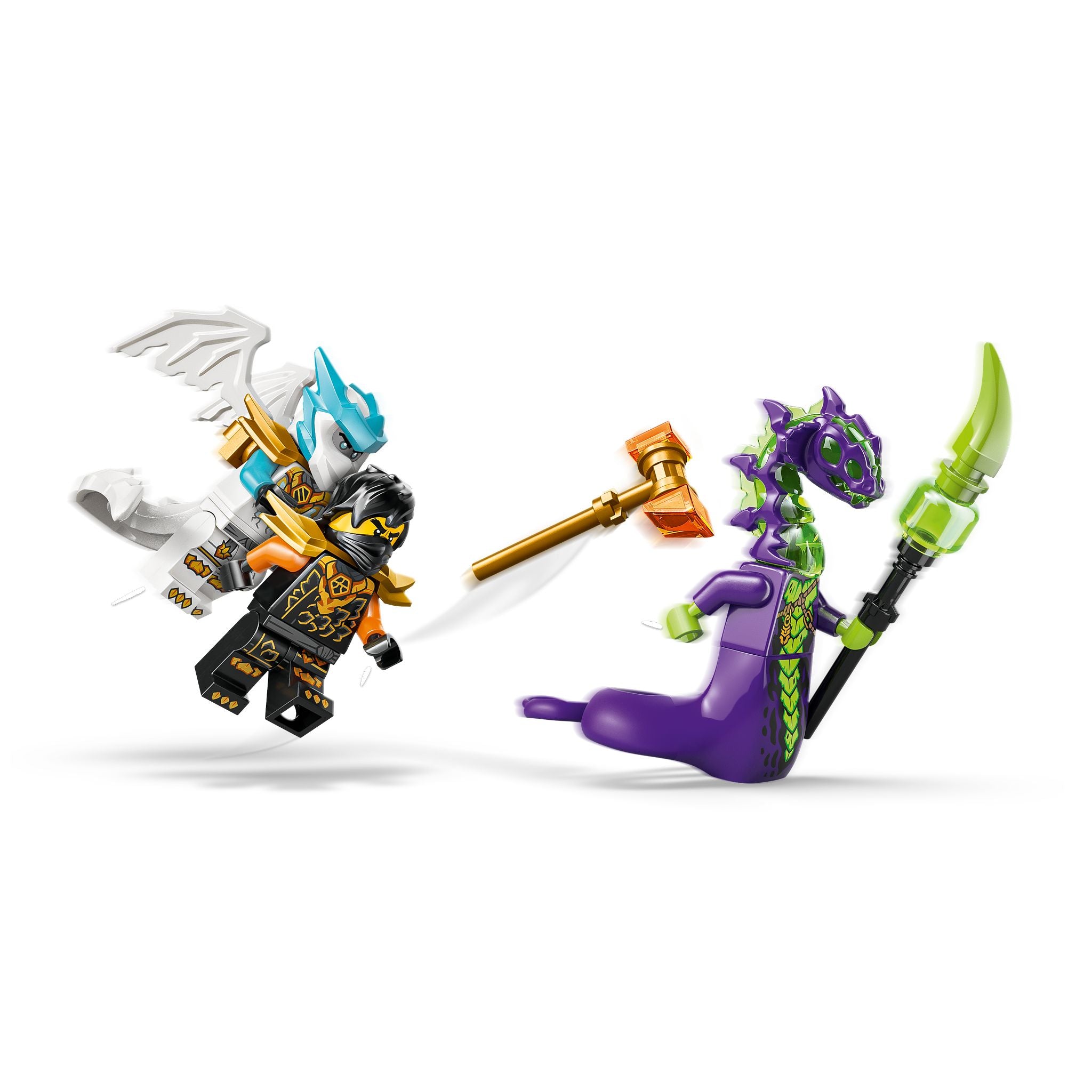LEGO 71854 NINJAGO Cole’s Mission Mech & Dragon Zane