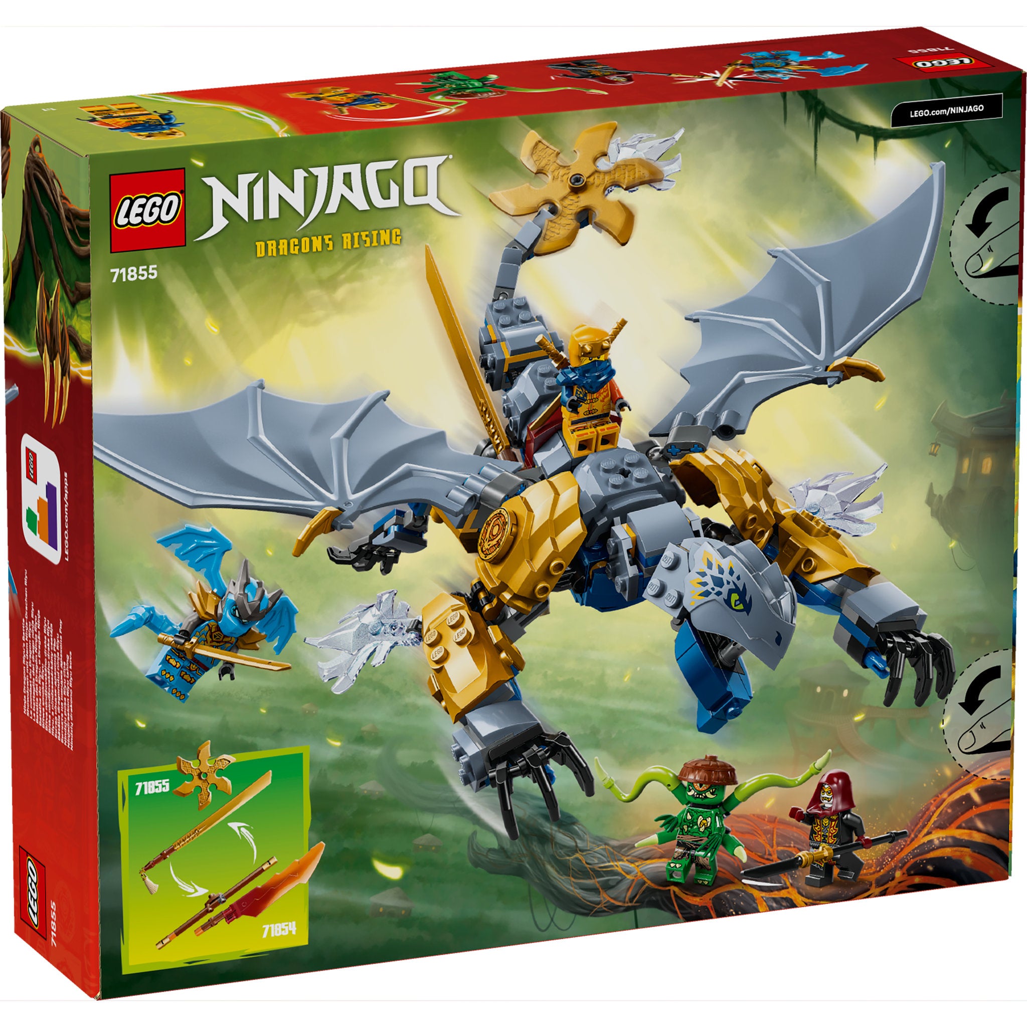 LEGO 71855 NINJAGO Dragon Riyu's Battle