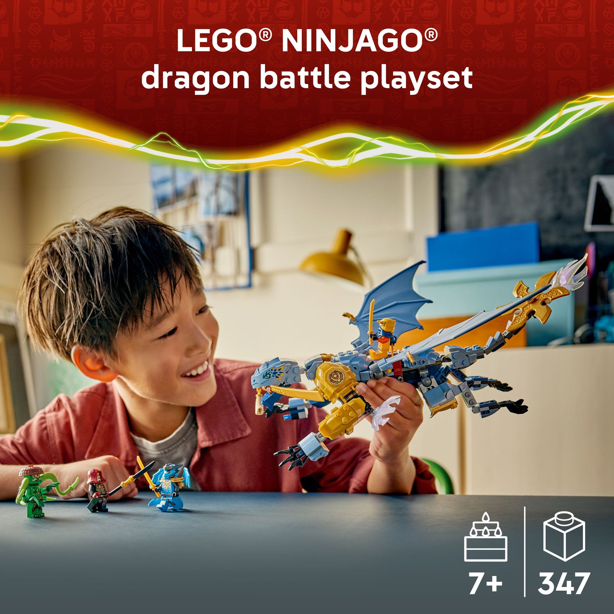 LEGO 71855 NINJAGO Dragon Riyu's Battle
