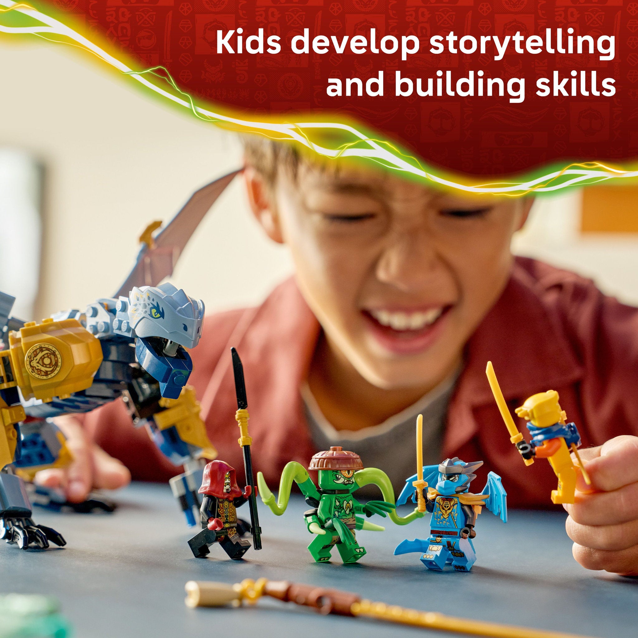 LEGO 71855 NINJAGO Dragon Riyu's Battle