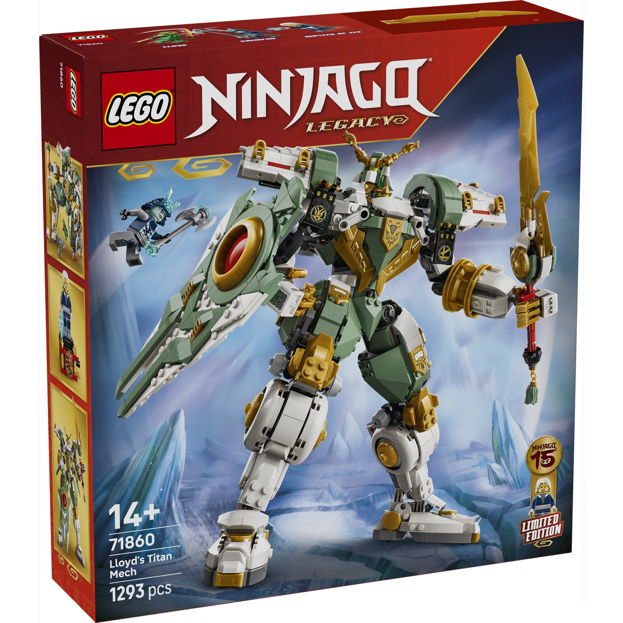 LEGO 71860 NINJAGO Lloyd's Titan Mech 15th Anniversary