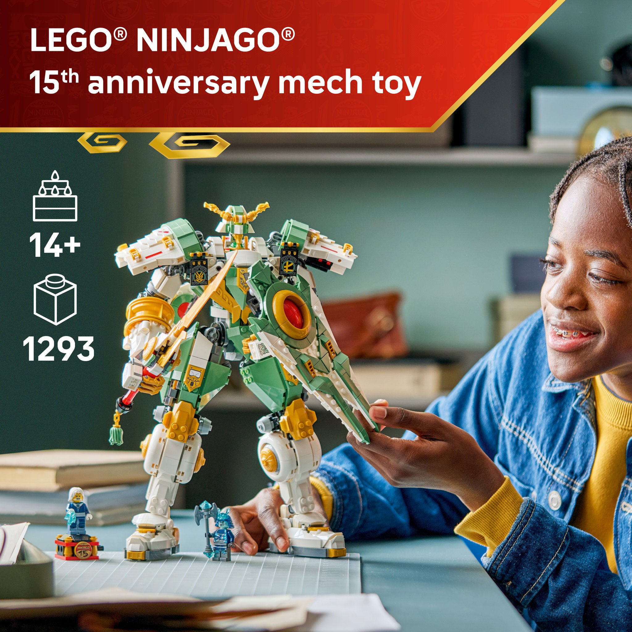 LEGO 71860 NINJAGO Lloyd's Titan Mech 15th Anniversary