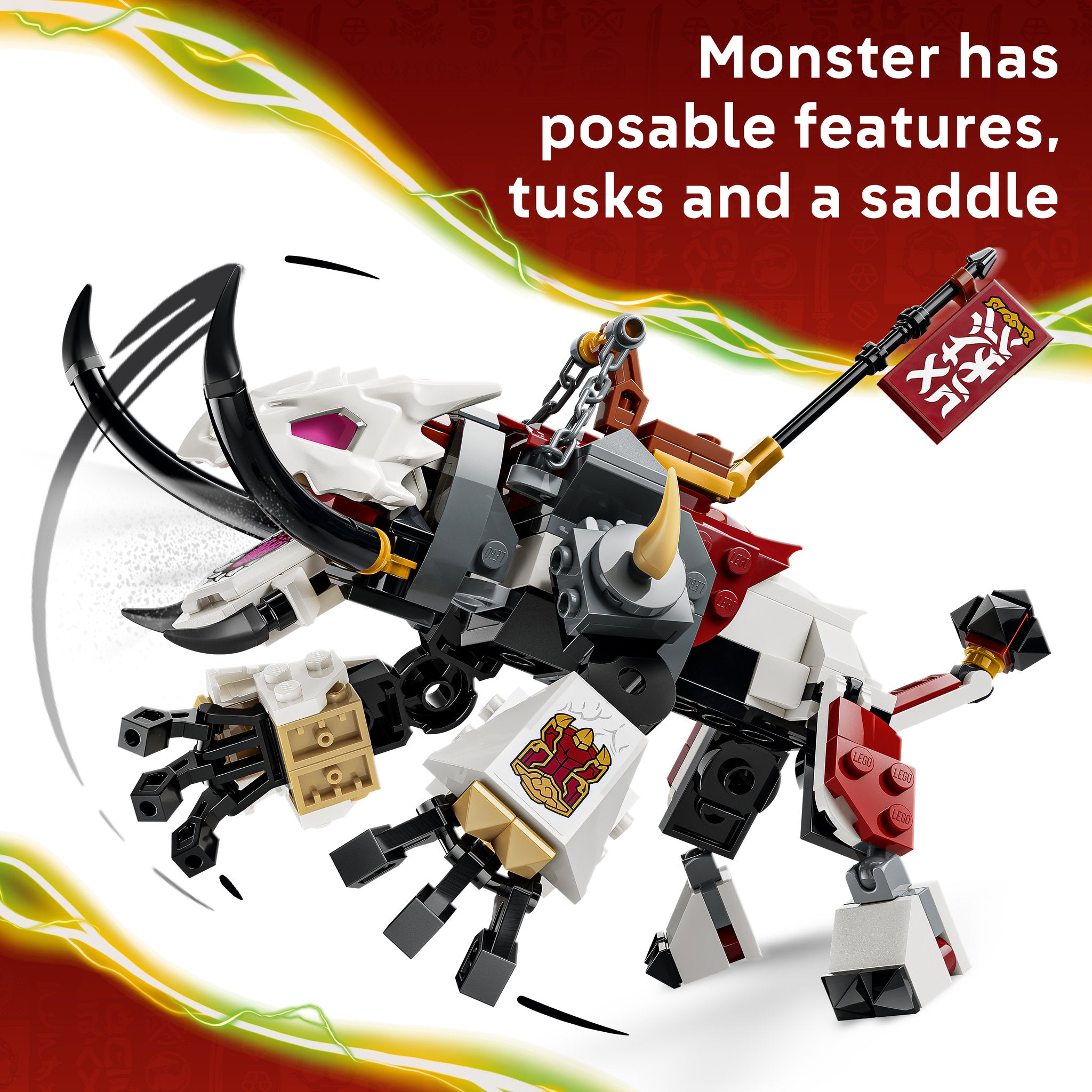 LEGO 71863 NINJAGO Zilvar and Grimtak The Dragon Beast