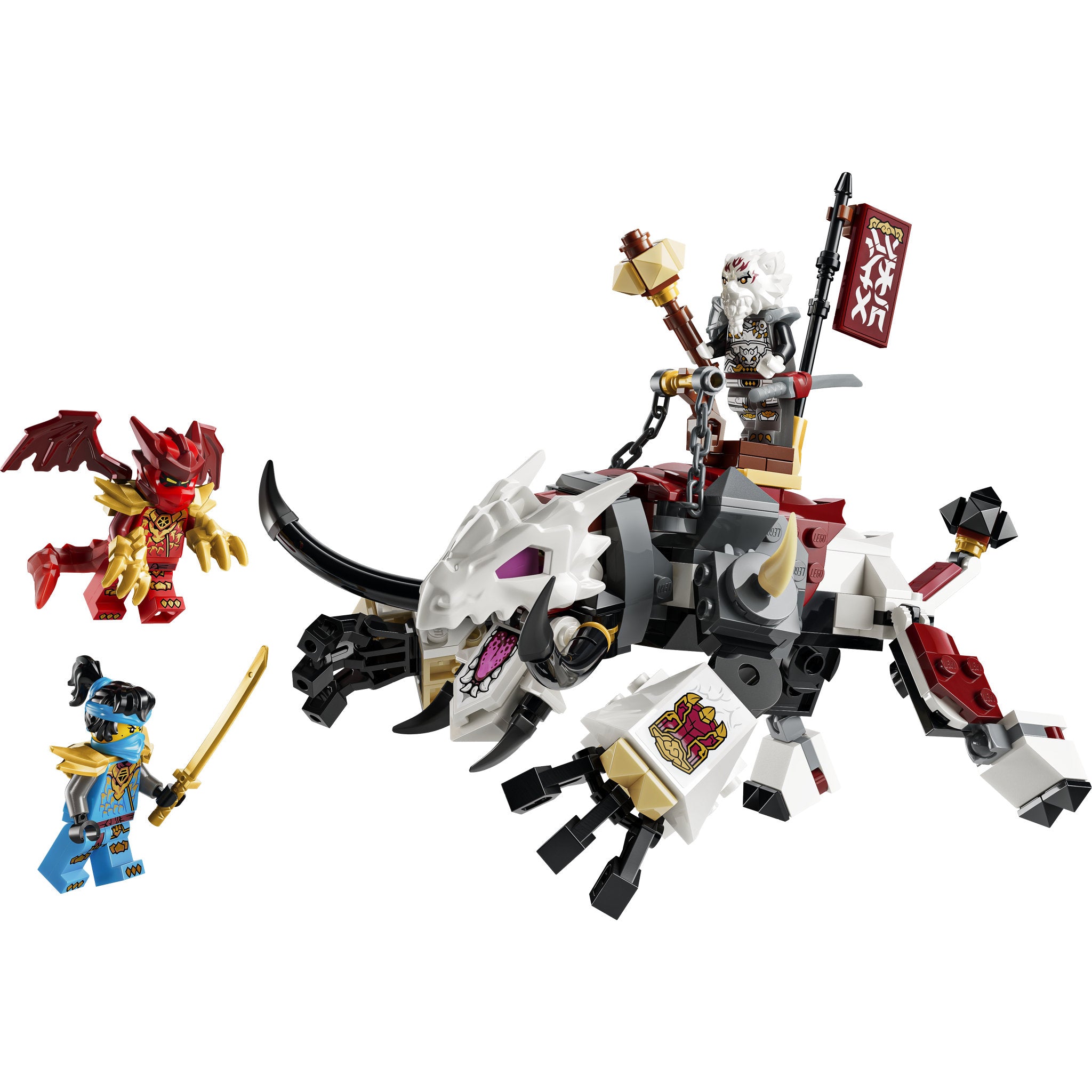 LEGO 71863 NINJAGO Zilvar and Grimtak The Dragon Beast