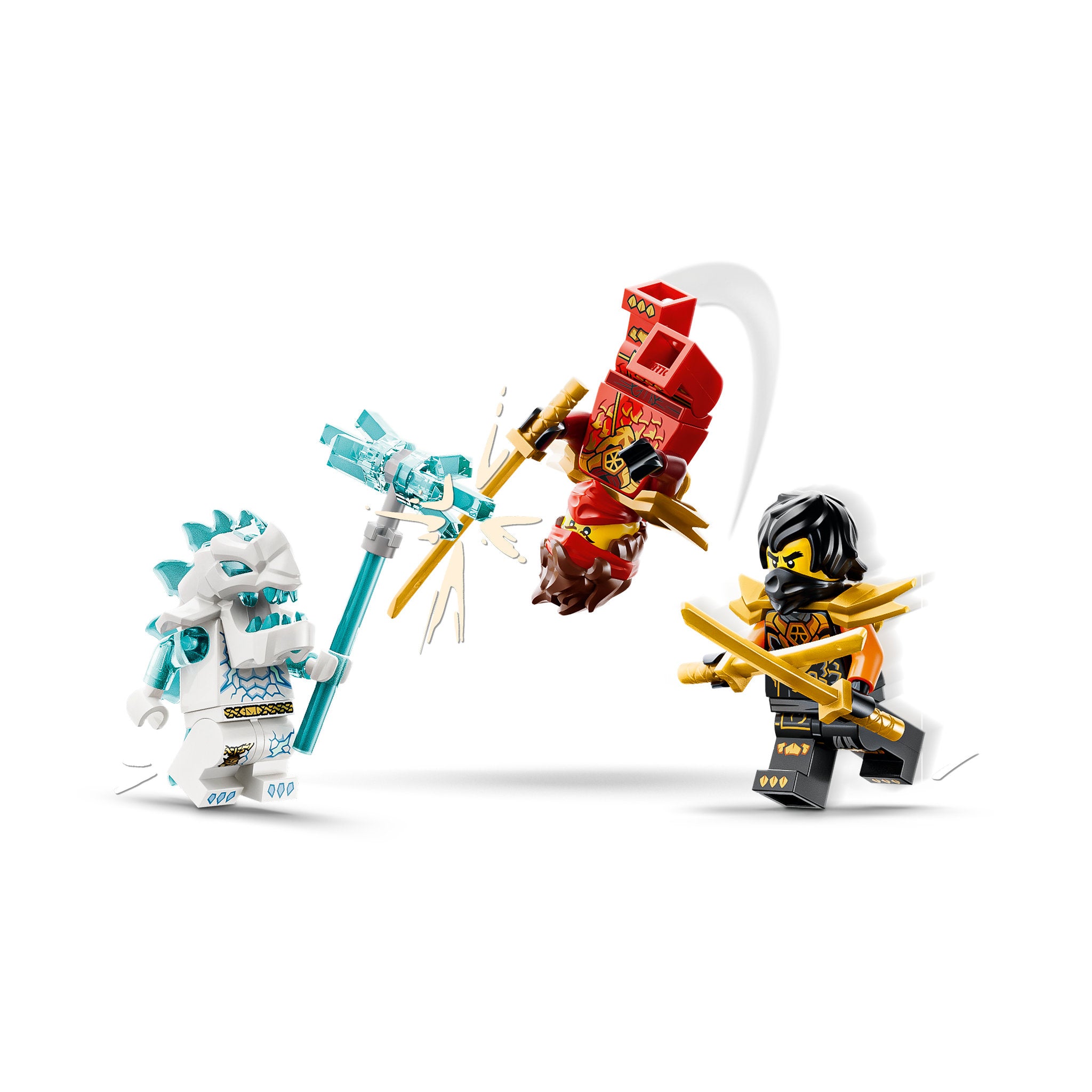 LEGO 71864 NINJAGO Kai and Cole's Combiner Vehicles
