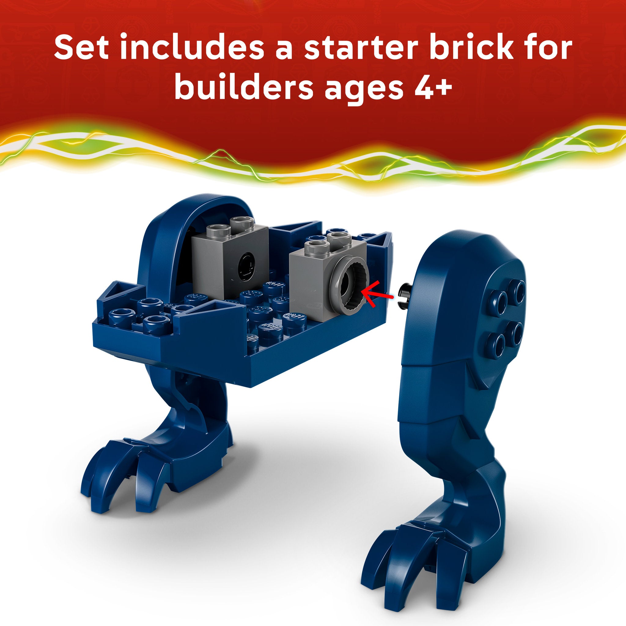 LEGO 71865 NINJAGO Zane's Ice Dragon Battle