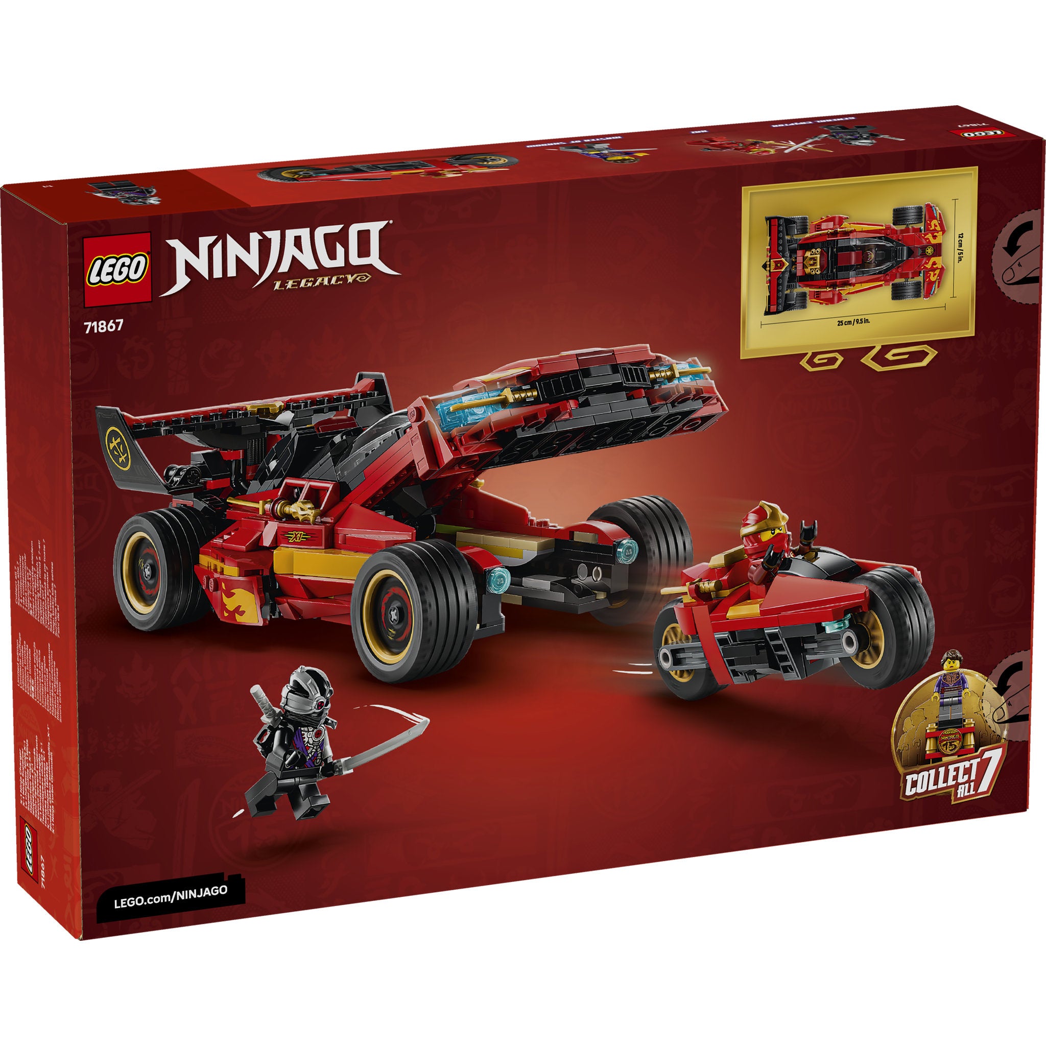 LEGO 71867 NINJAGO X-1 Ninja Charger 15th Anniversary