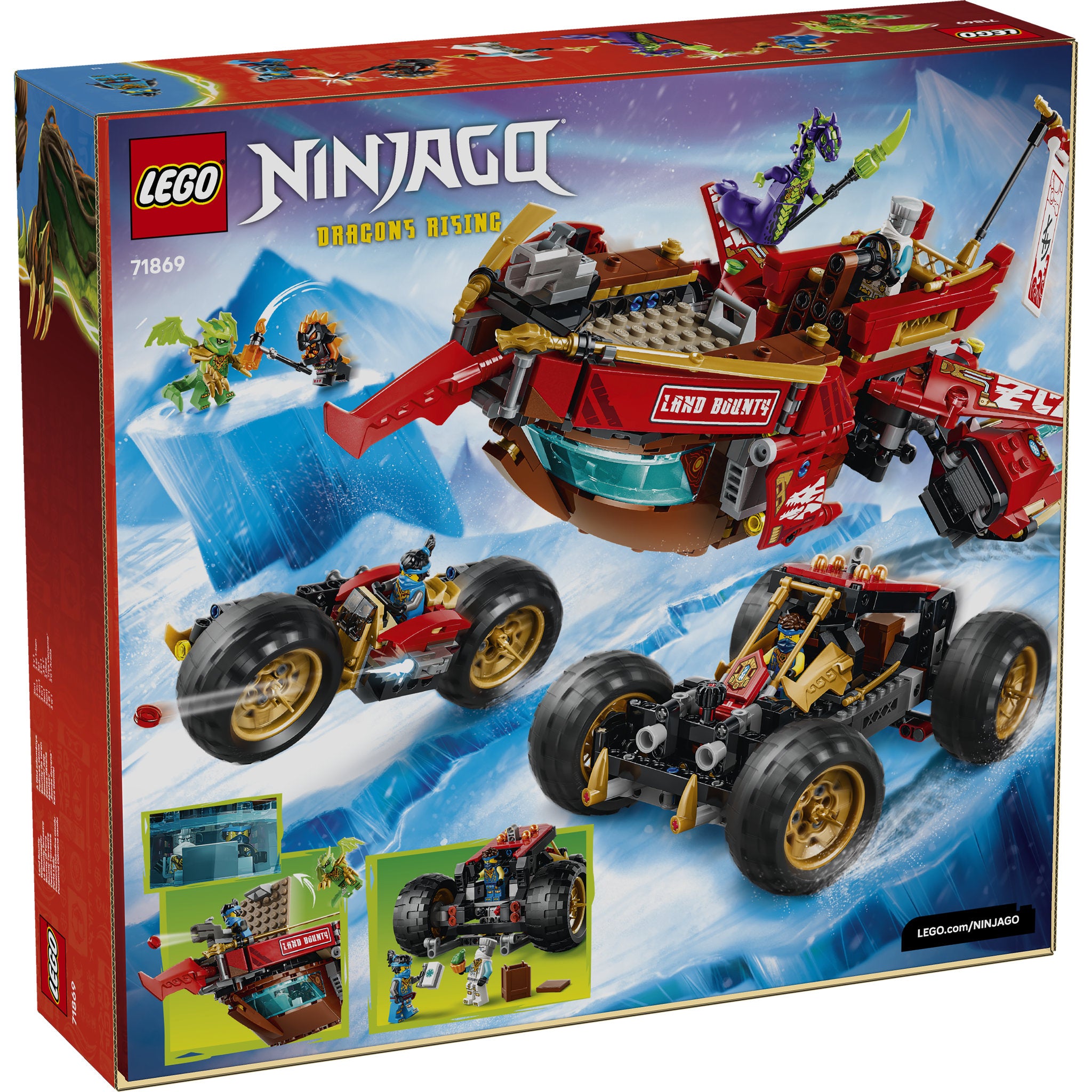 LEGO 71869 NINJAGO The Land Bounty