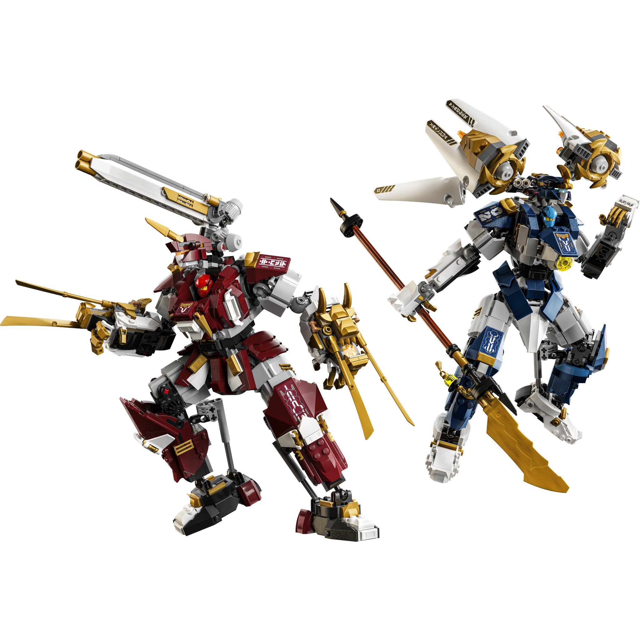 LEGO 71870 NINJAGO The Twin Titan Mechs