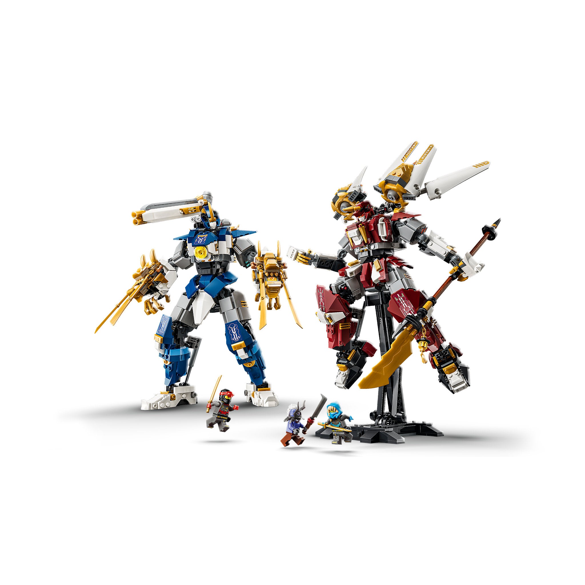 LEGO 71870 NINJAGO The Twin Titan Mechs