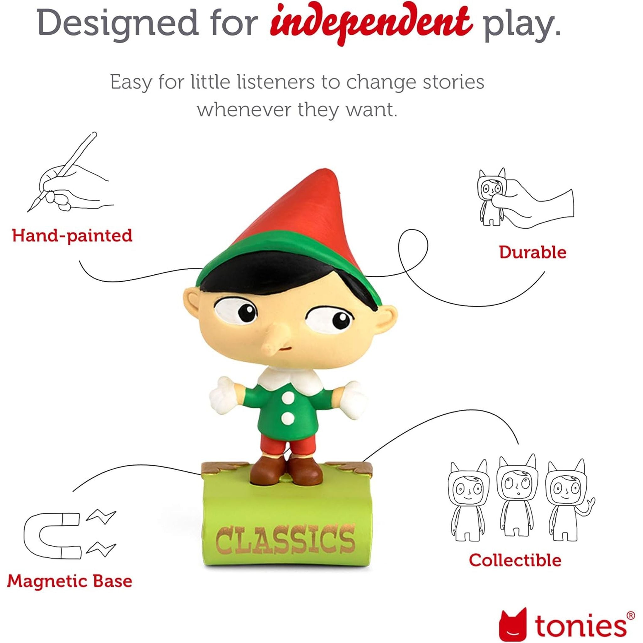 Tonies Audio Character - Favourite Classics Pinnochio