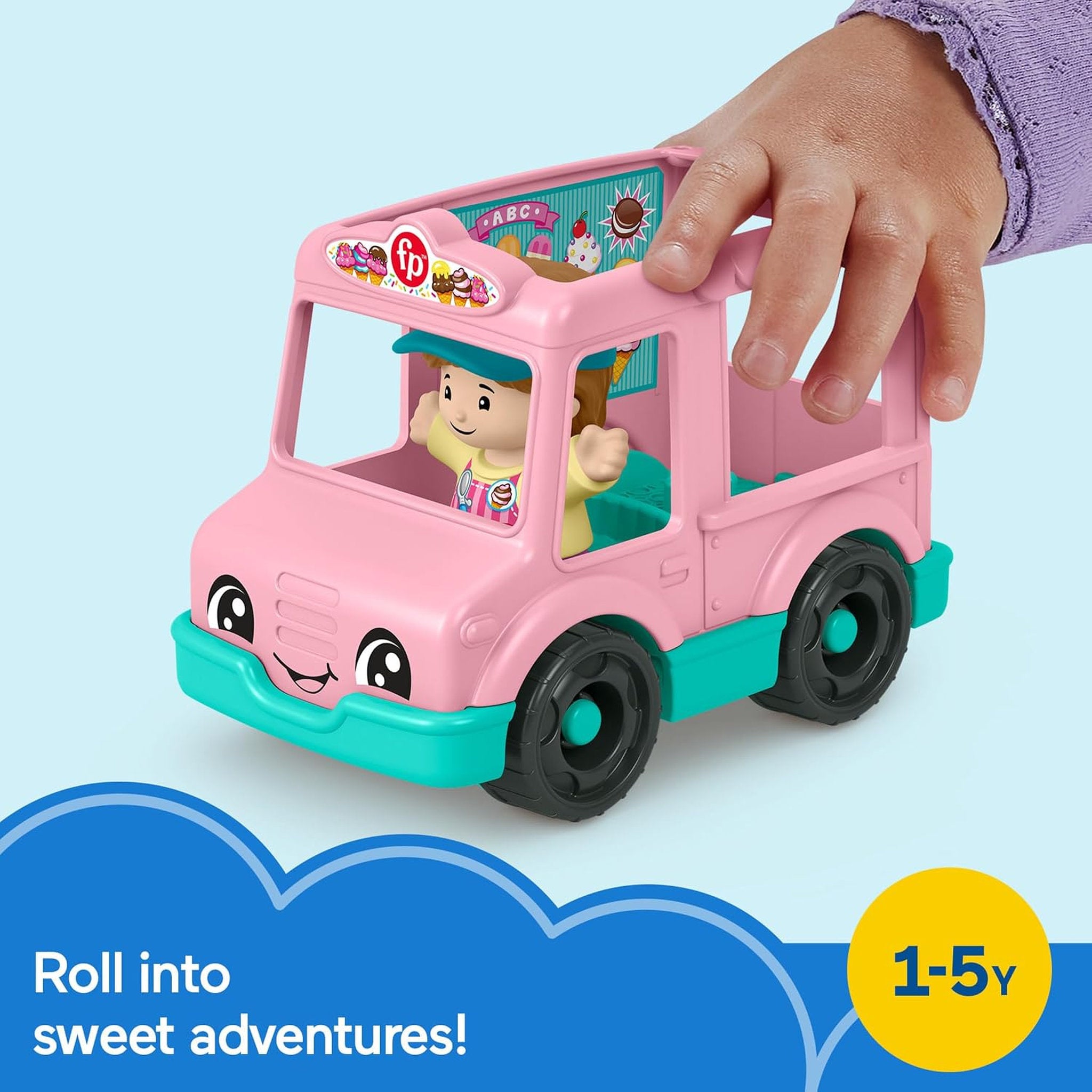 Fisher-Price Little People Transports Ice Cream Truck