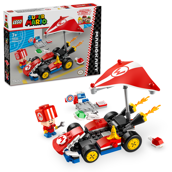 LEGO 72032 Super Mario Mario Kart – Standard Kart