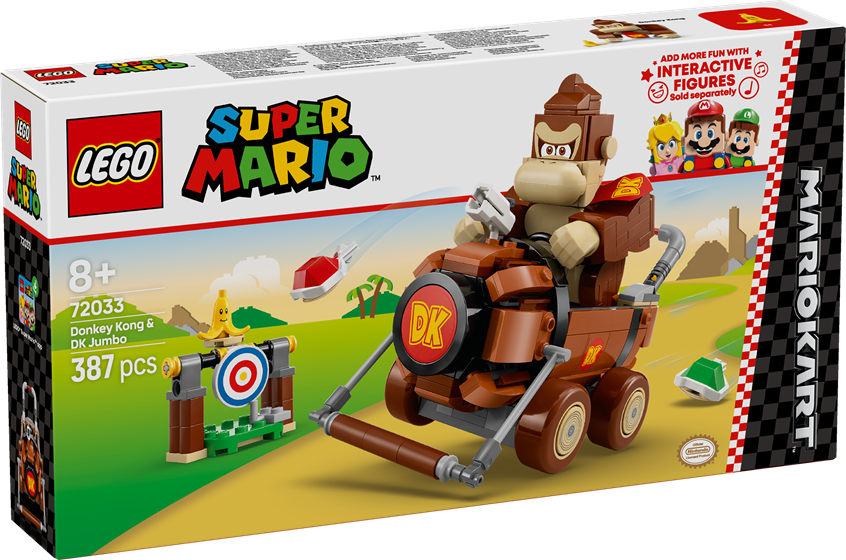 LEGO 72033 Super Mario Mario Kart – Donkey Kong & DK Jumbo