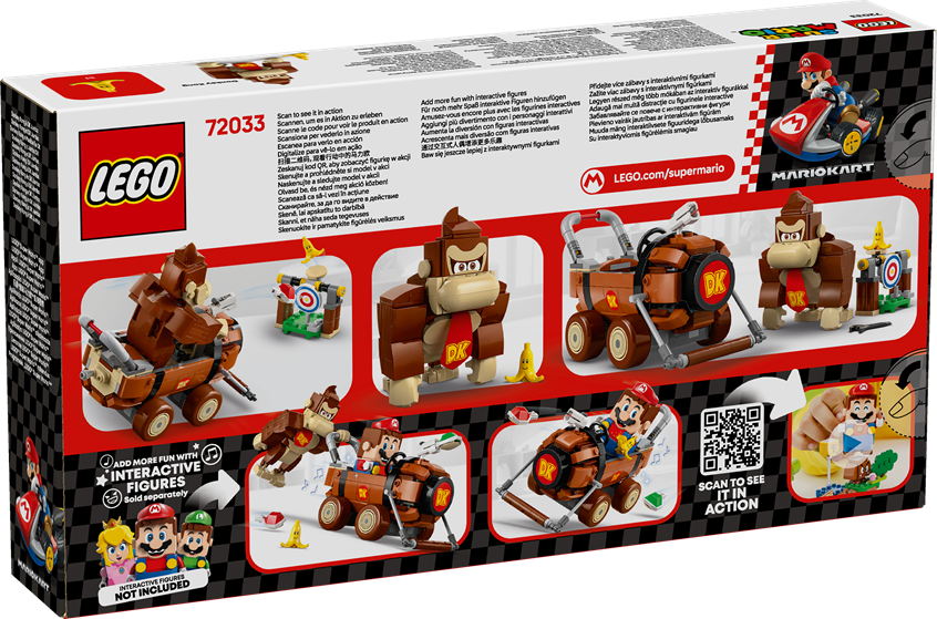 LEGO 72033 Super Mario Mario Kart – Donkey Kong & DK Jumbo