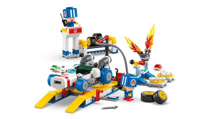 LEGO 72035 Super Mario Mario Kart – Toad's Garage