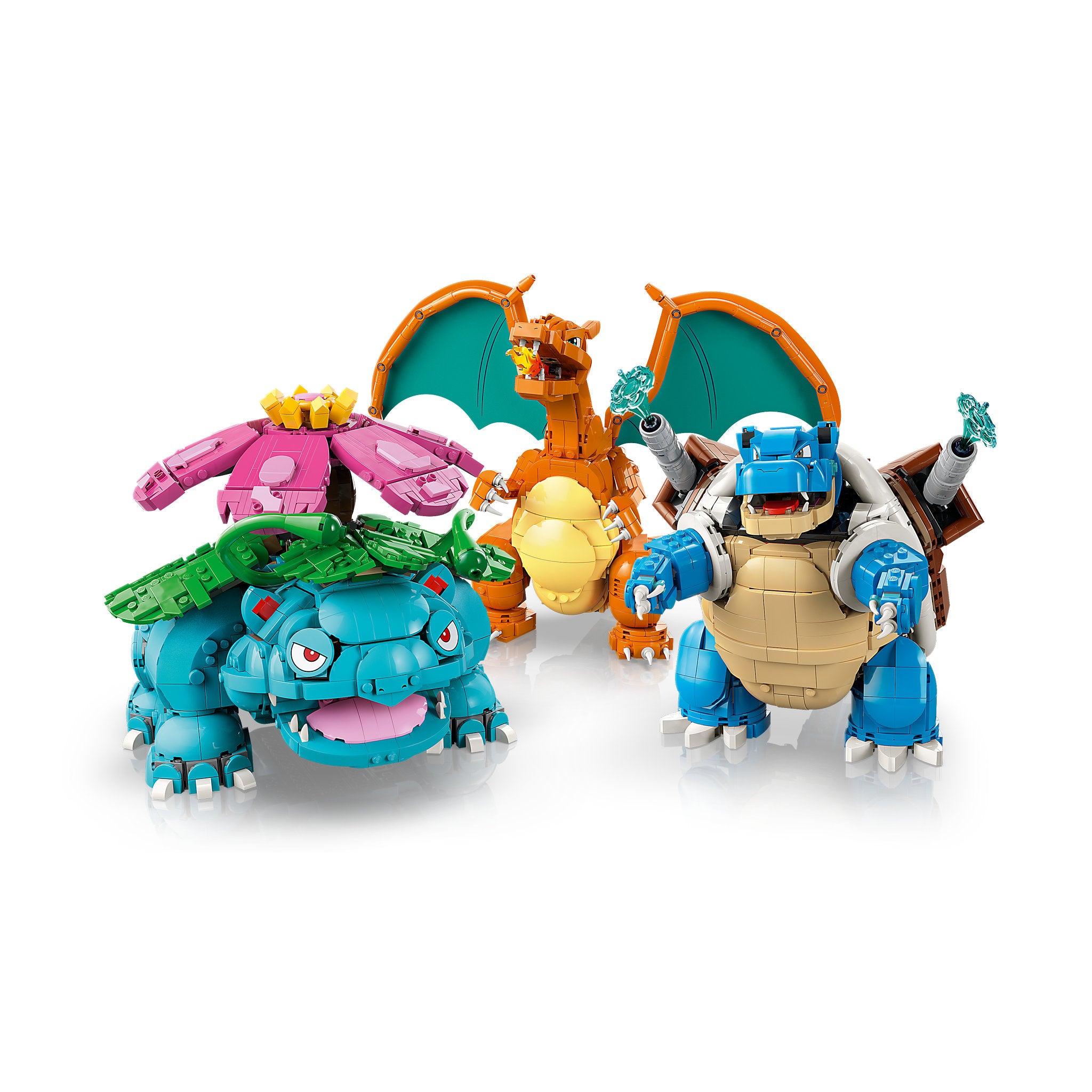 LEGO 72153 Pokemon Venusaur, Charizard and Blastoise