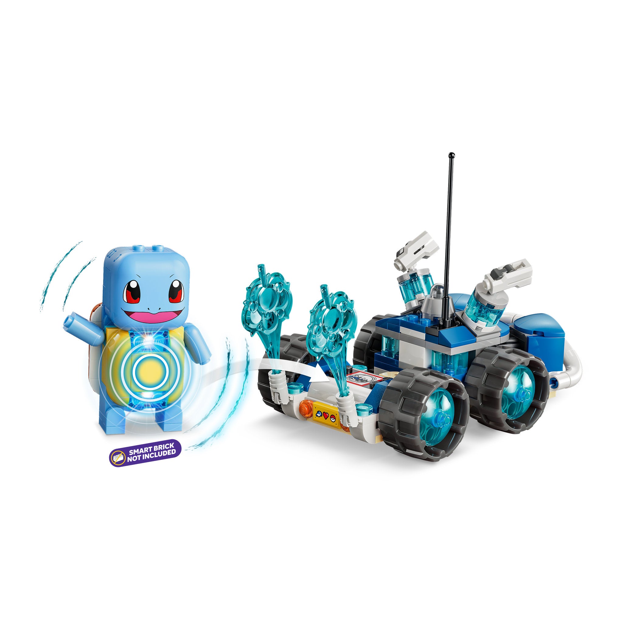LEGO 72156 Pokémon SMART Play: Trainer's Buggy Adventure with Squirtle