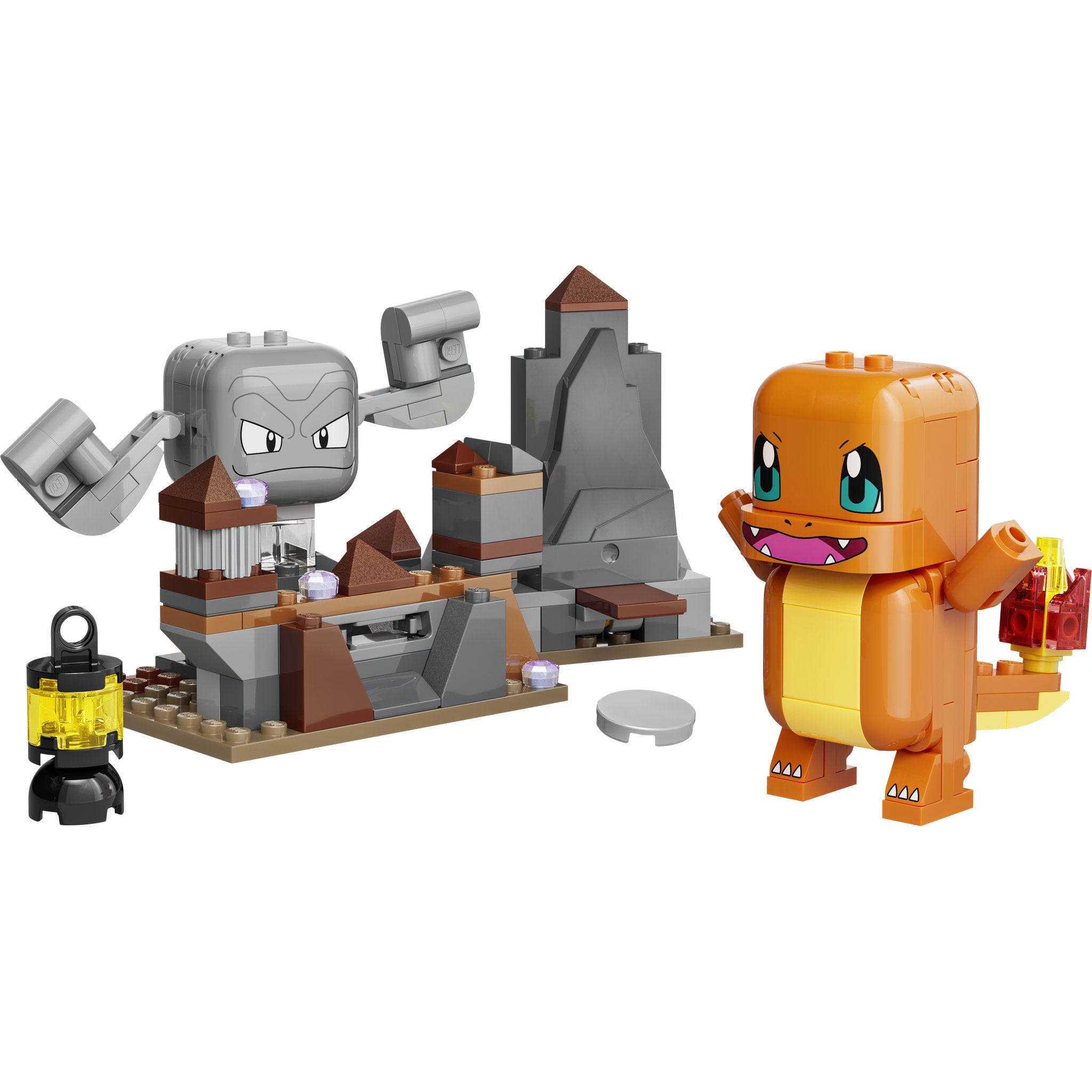 LEGO 72157 Pokémon SMART Play: Charmander and Geodude's Cavern Clash