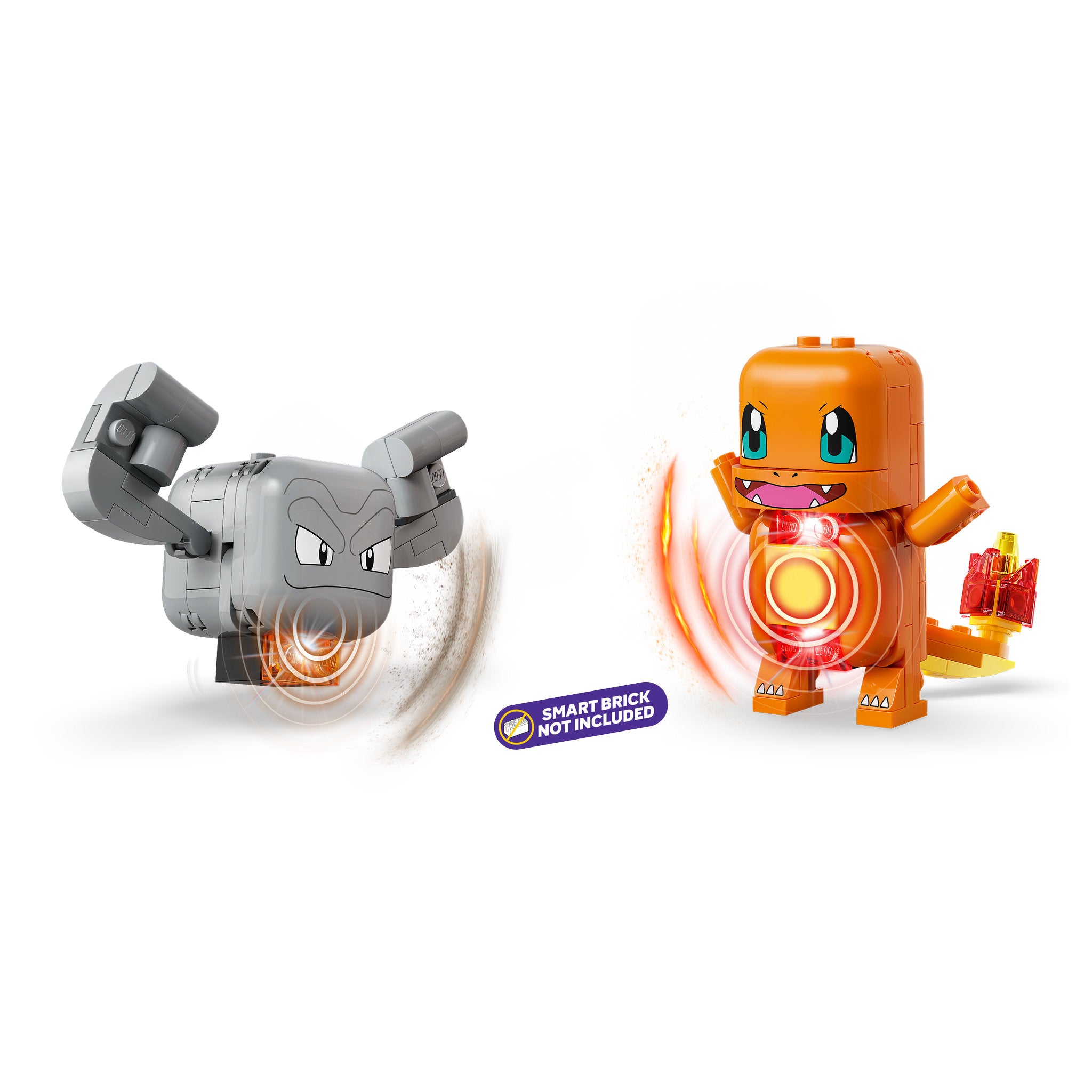 LEGO 72157 Pokémon SMART Play: Charmander and Geodude's Cavern Clash