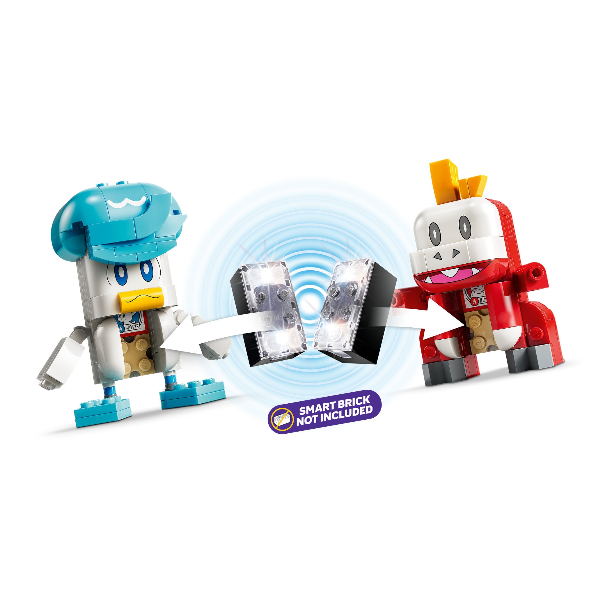 LEGO 72158 Pokémon SMART Play: Sprigatito, Fuecoco and Quaxly Battle