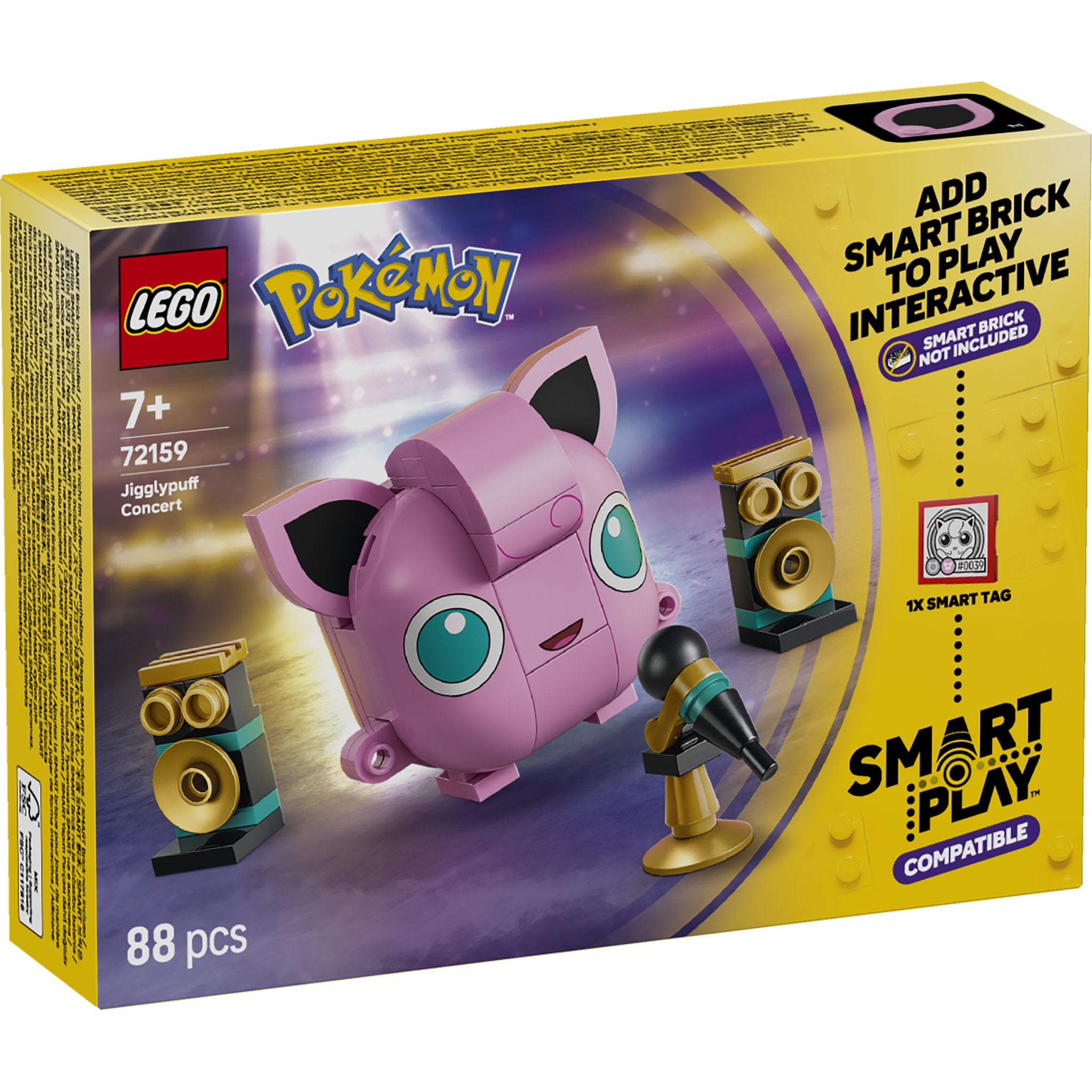 LEGO 72159 Pokémon SMART Play: Jigglypuff Concert