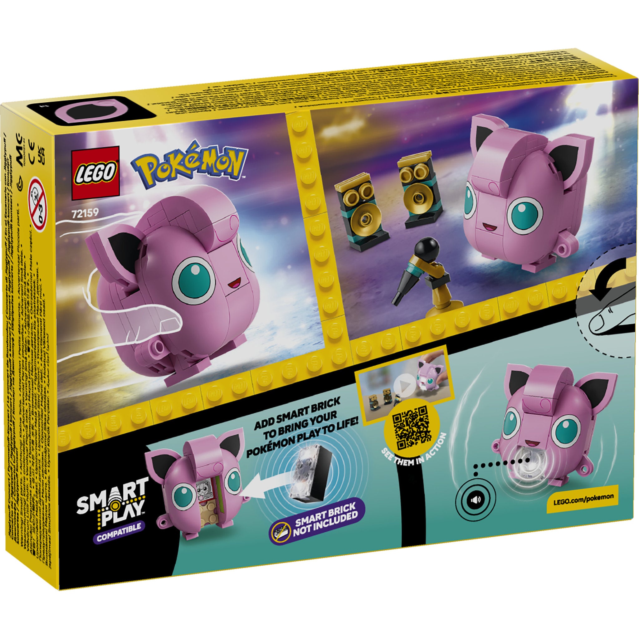 LEGO 72159 Pokémon SMART Play: Jigglypuff Concert