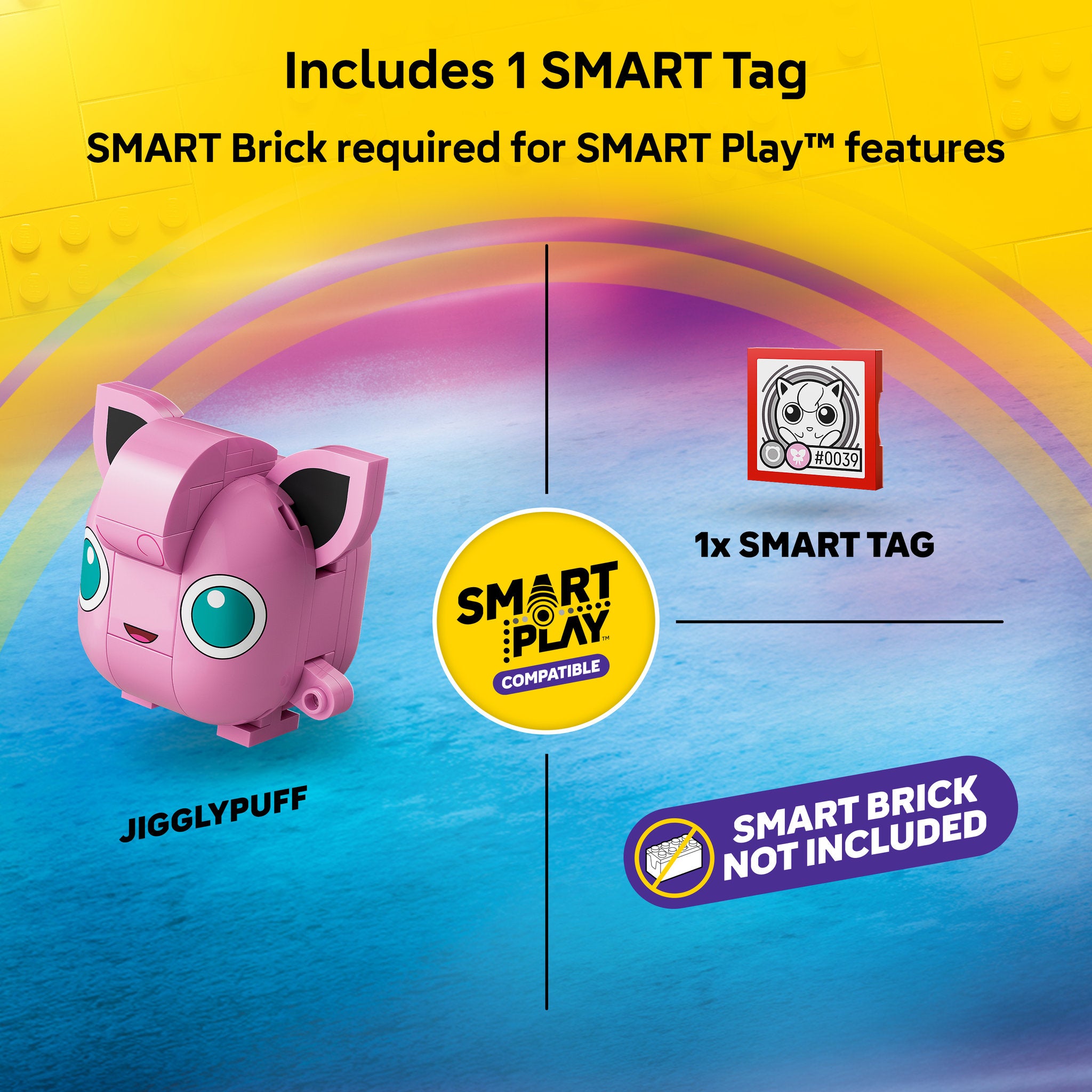 LEGO 72159 Pokémon SMART Play: Jigglypuff Concert