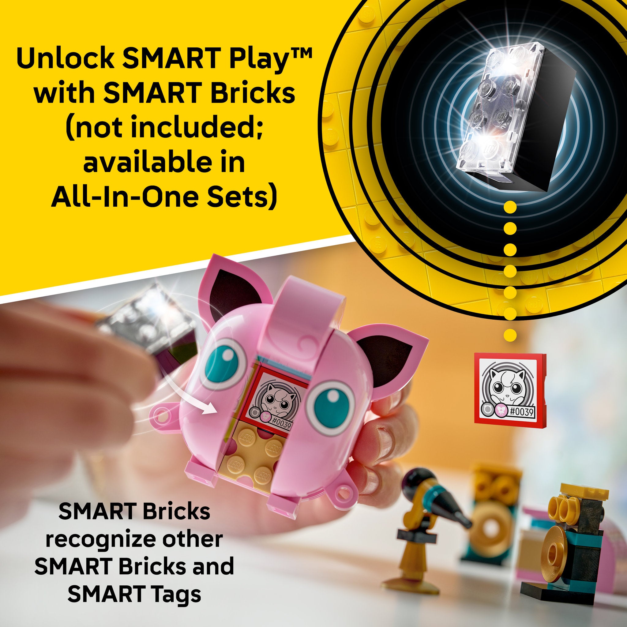 LEGO 72159 Pokémon SMART Play: Jigglypuff Concert