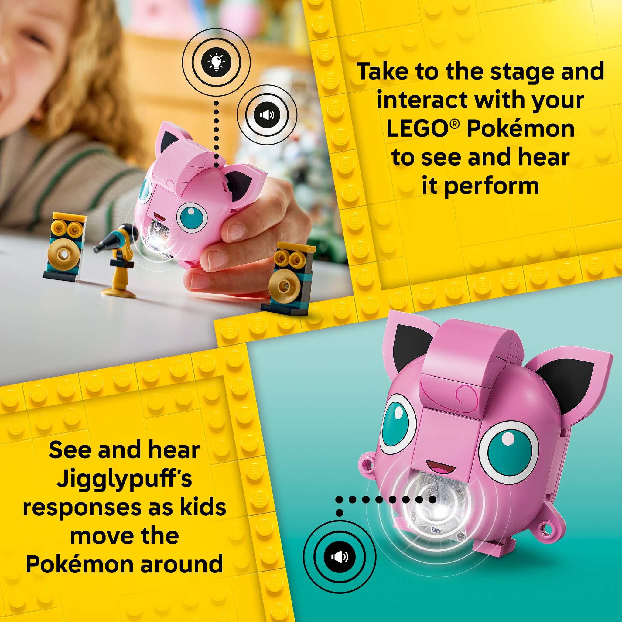 LEGO 72159 Pokémon SMART Play: Jigglypuff Concert