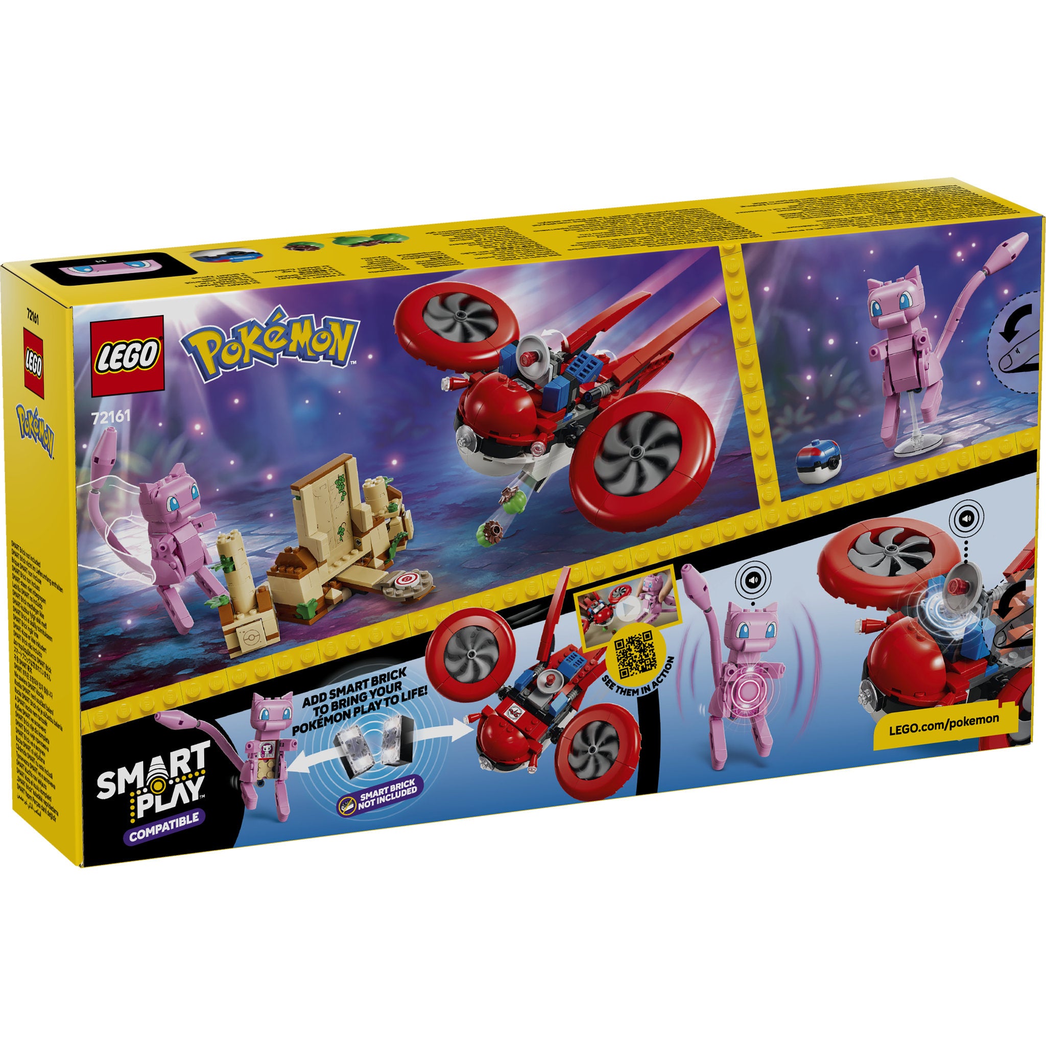 LEGO 72161 Pokémon SMART Play: Drone Search for Mythical Mew