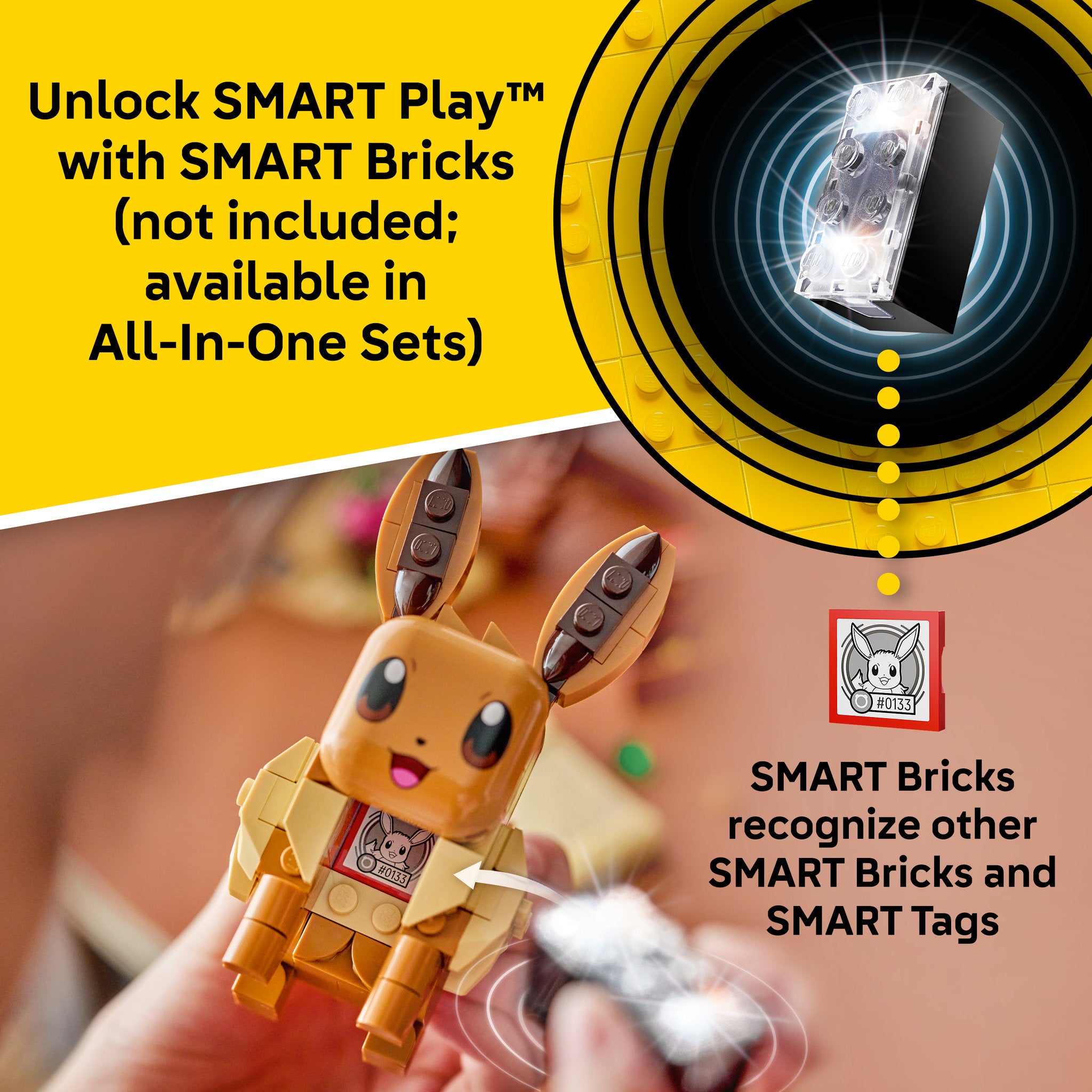 LEGO 72162 Pokémon SMART Play: Eevee and Lapras's Treasure Hunt
