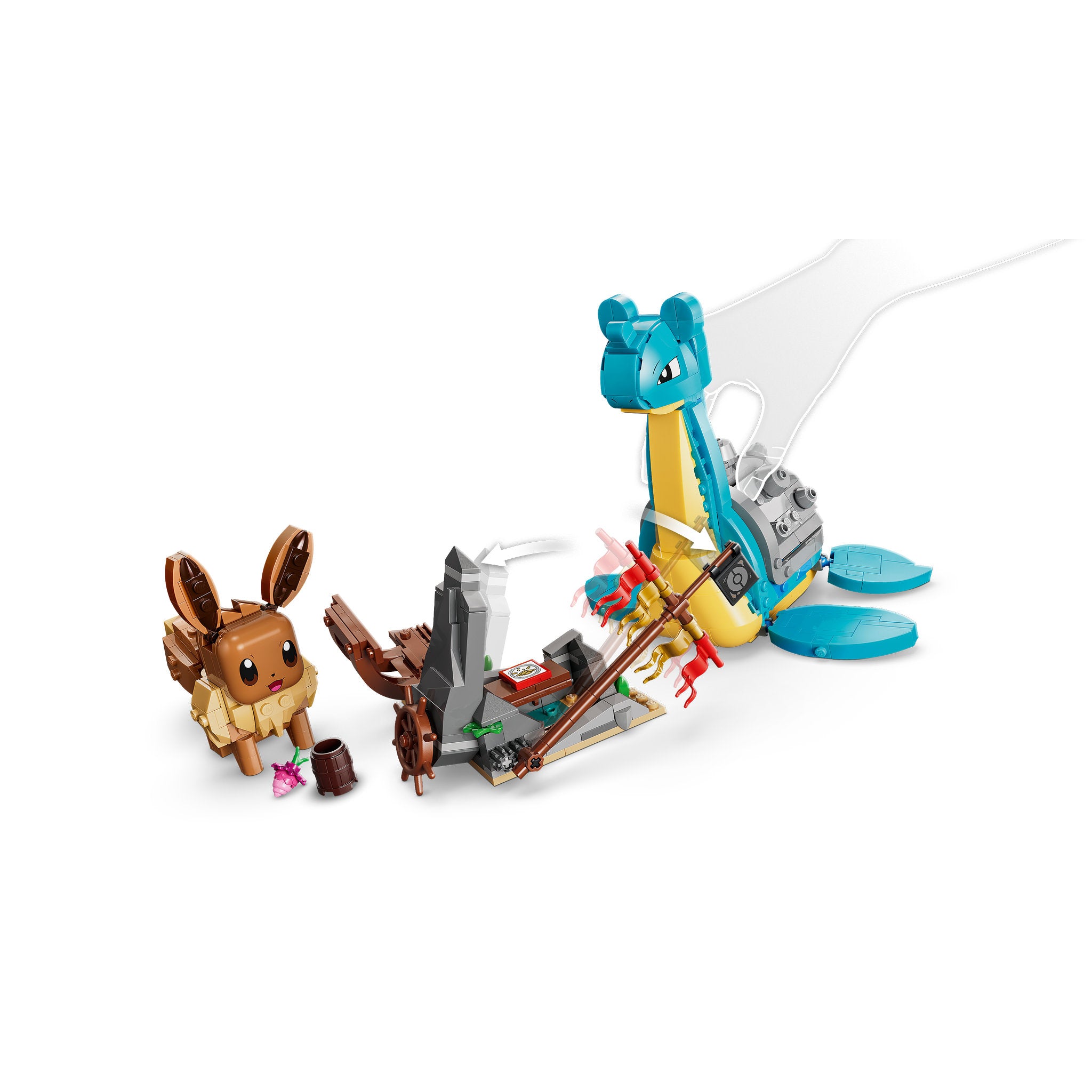 LEGO 72162 Pokémon SMART Play: Eevee and Lapras's Treasure Hunt