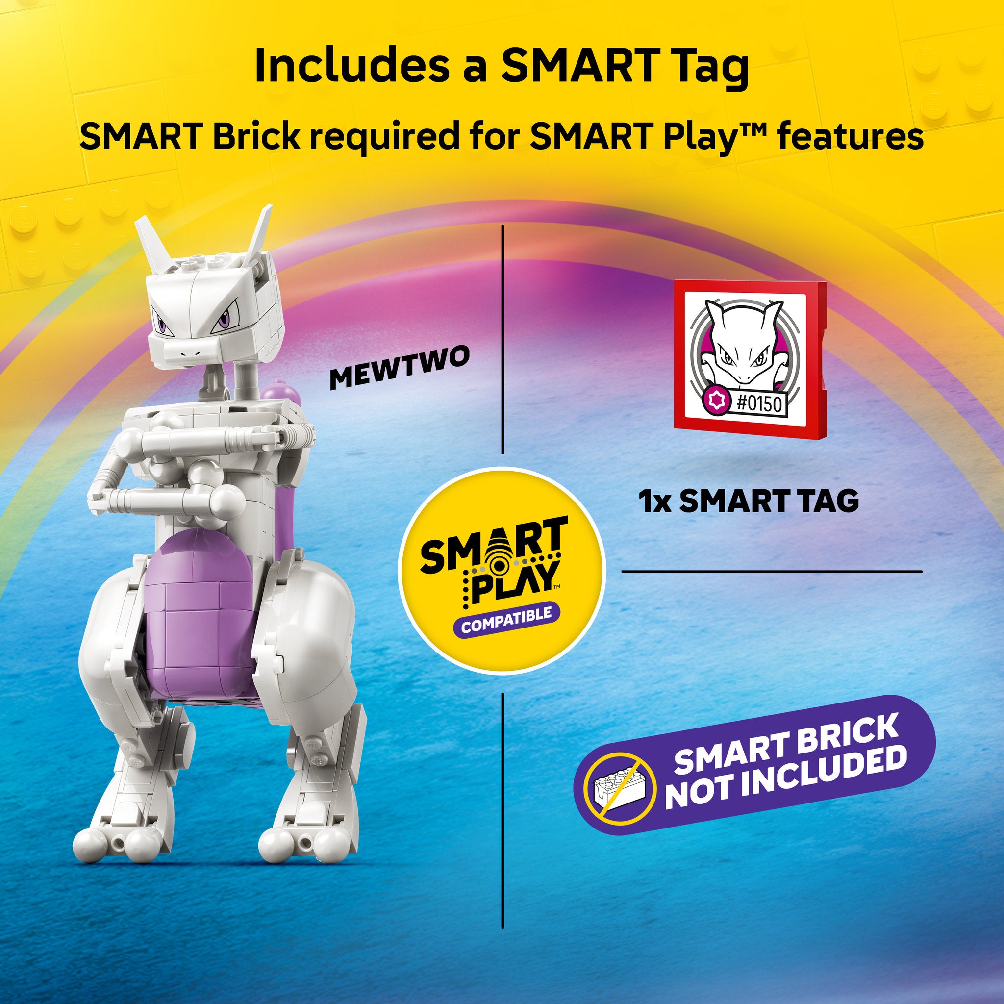 LEGO 72163 Pokémon SMART Play: Mewtwo's Lab Break