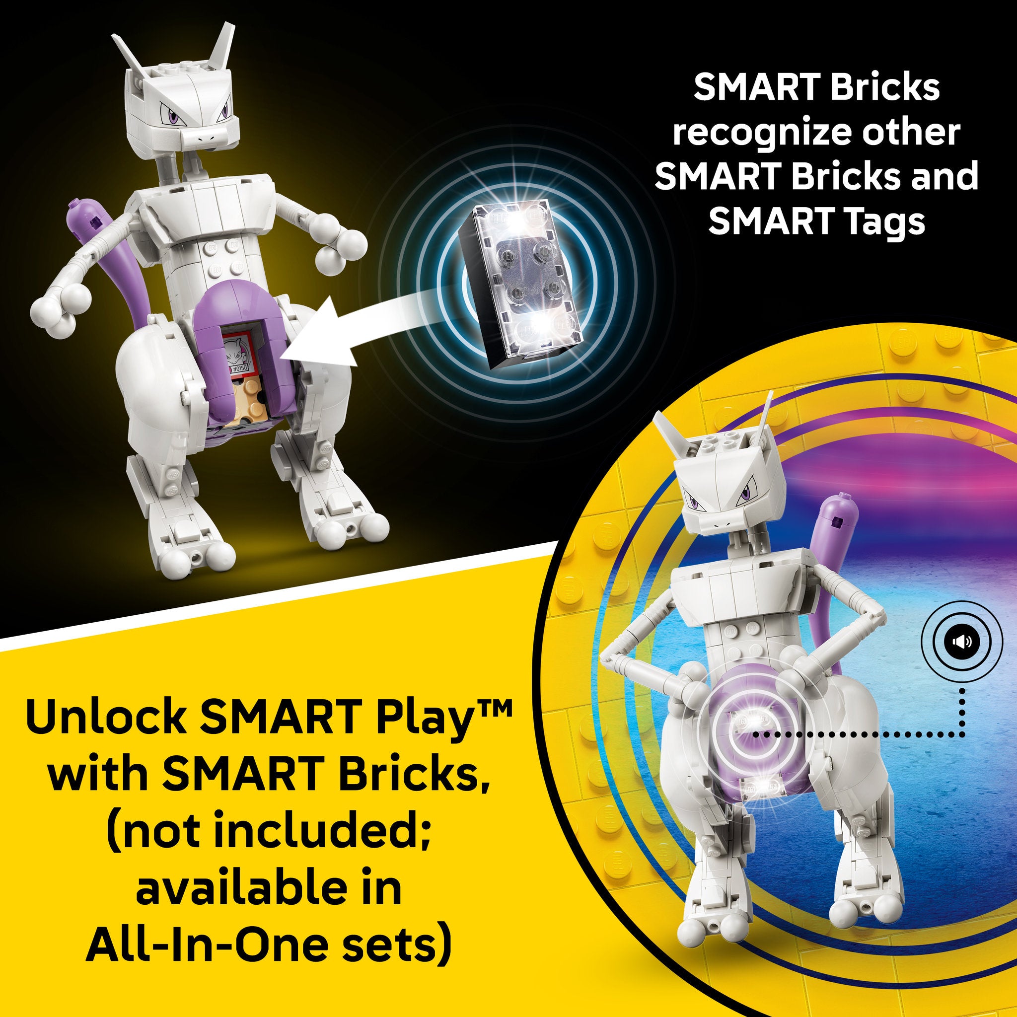 LEGO 72163 Pokémon SMART Play: Mewtwo's Lab Break